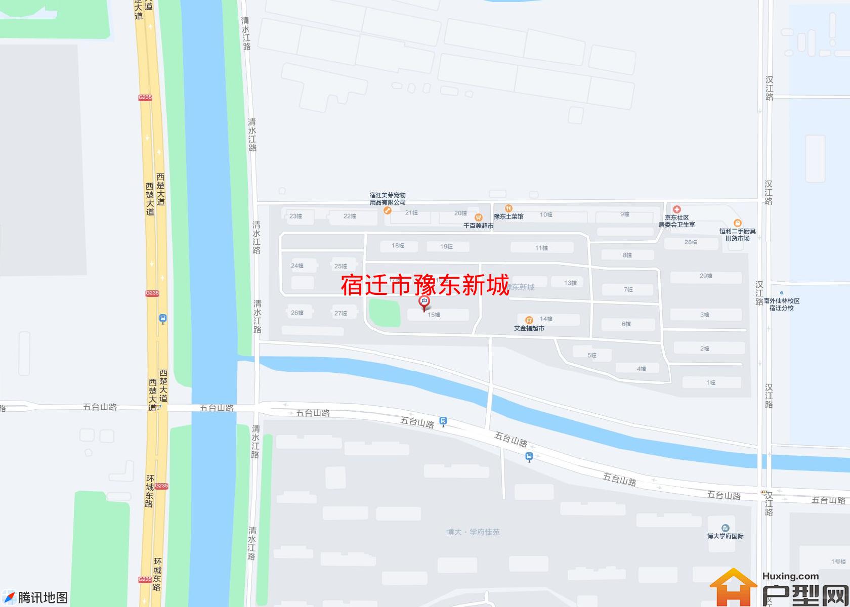 豫东新城小区 - 户型网