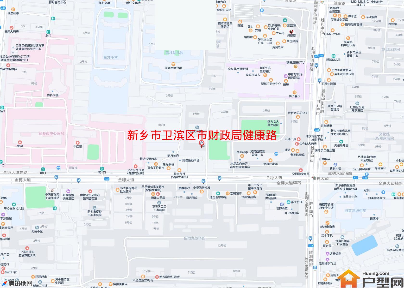 卫滨区市财政局健康路家属院小区 - 户型网