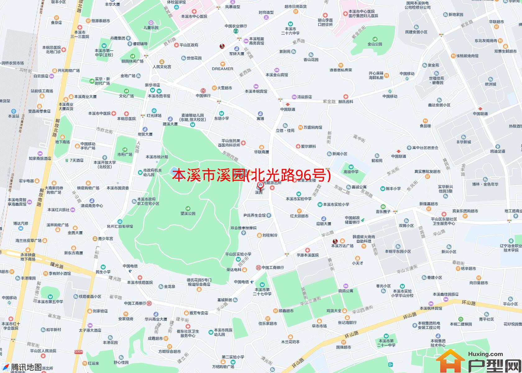 溪园(北光路96号)小区 - 户型网