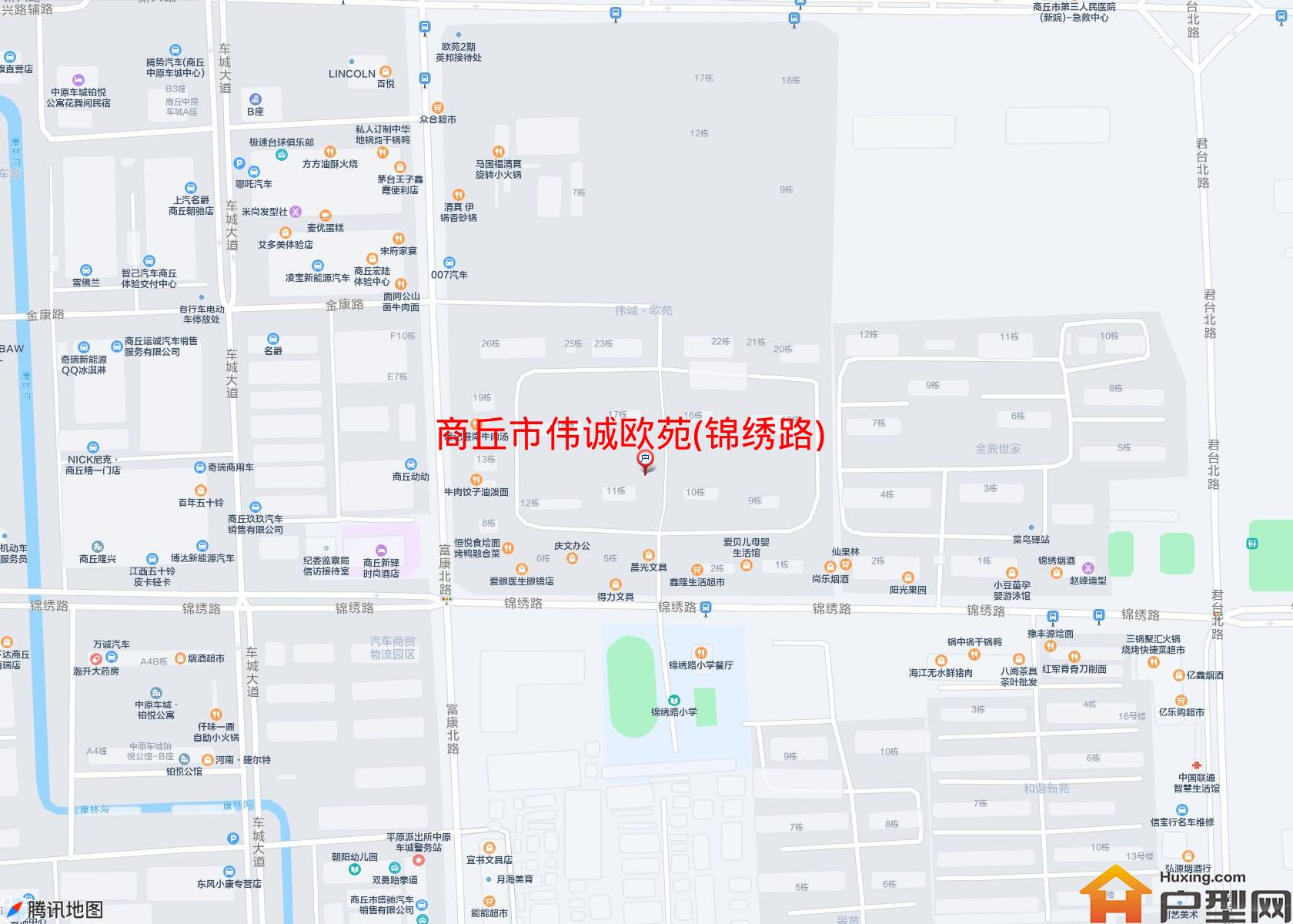 伟诚欧苑(锦绣路)小区 - 户型网