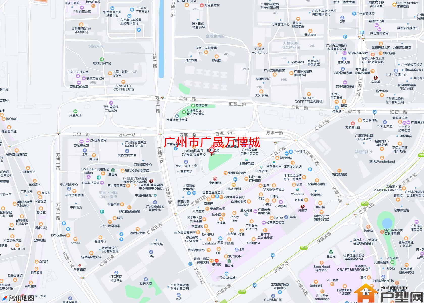 广晟万博城小区 - 户型网