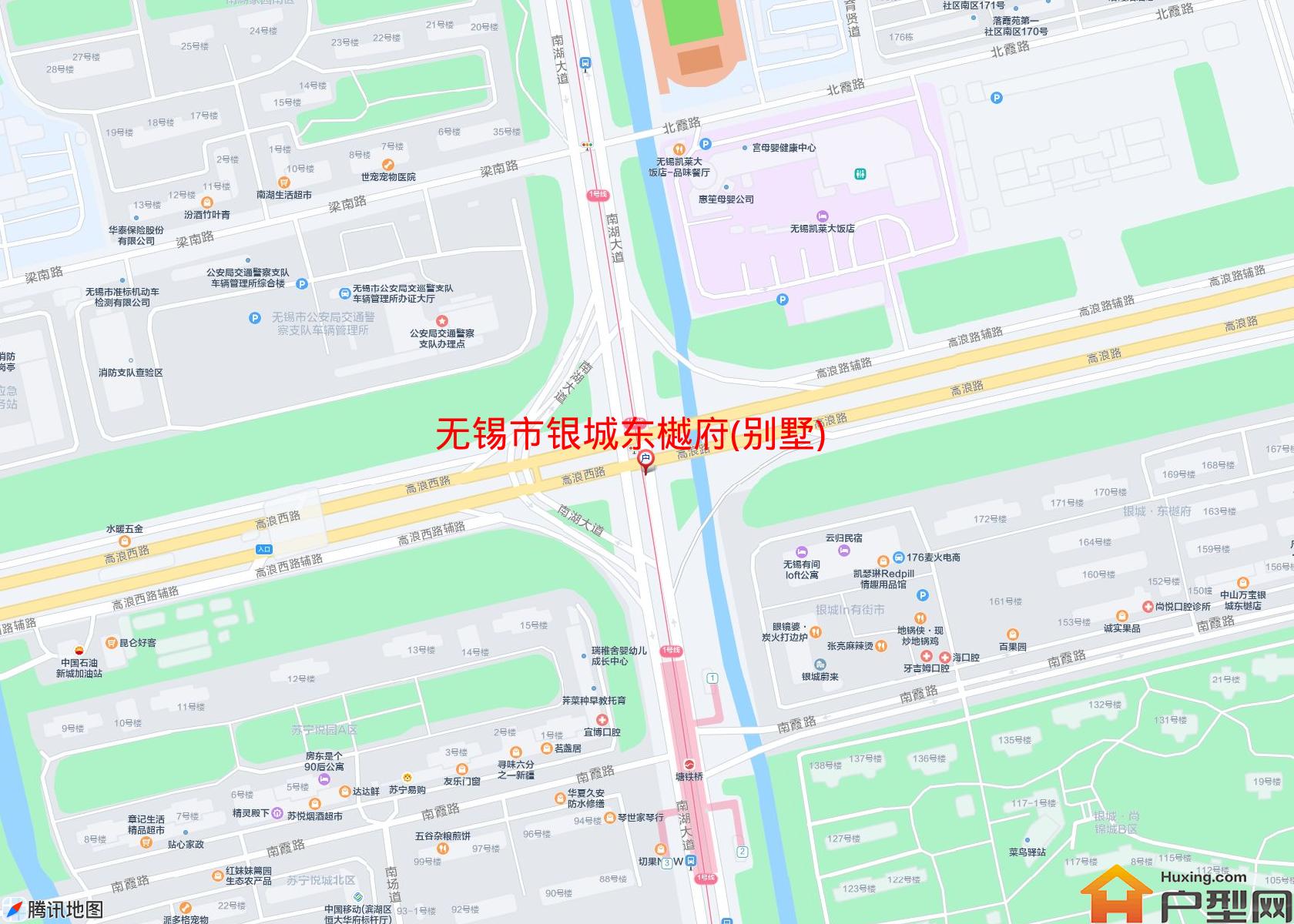 银城东樾府(别墅)小区 - 户型网