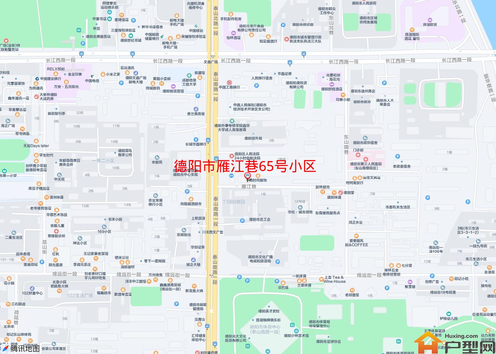雁江巷65号小区小区 - 户型网