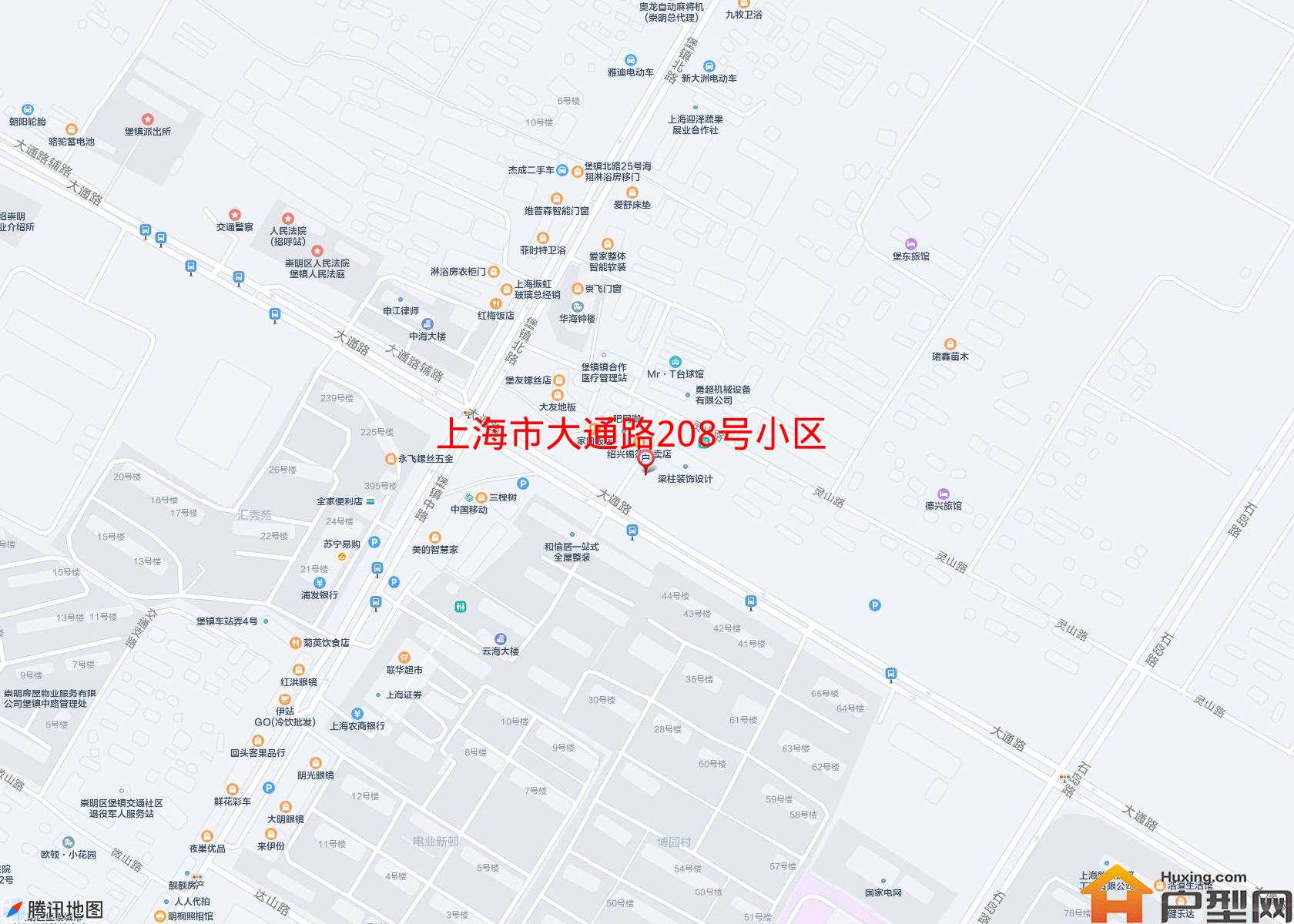 大通路208号小区小区 - 户型网