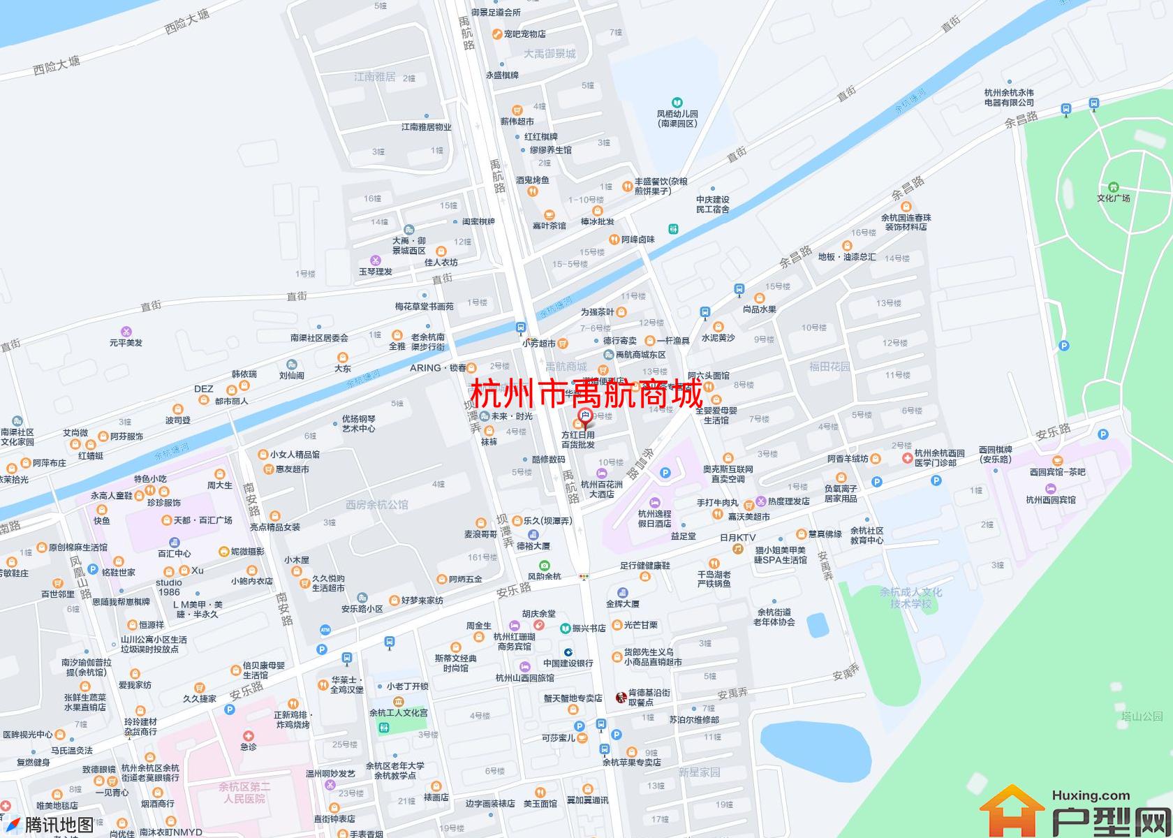 禹航商城小区 - 户型网