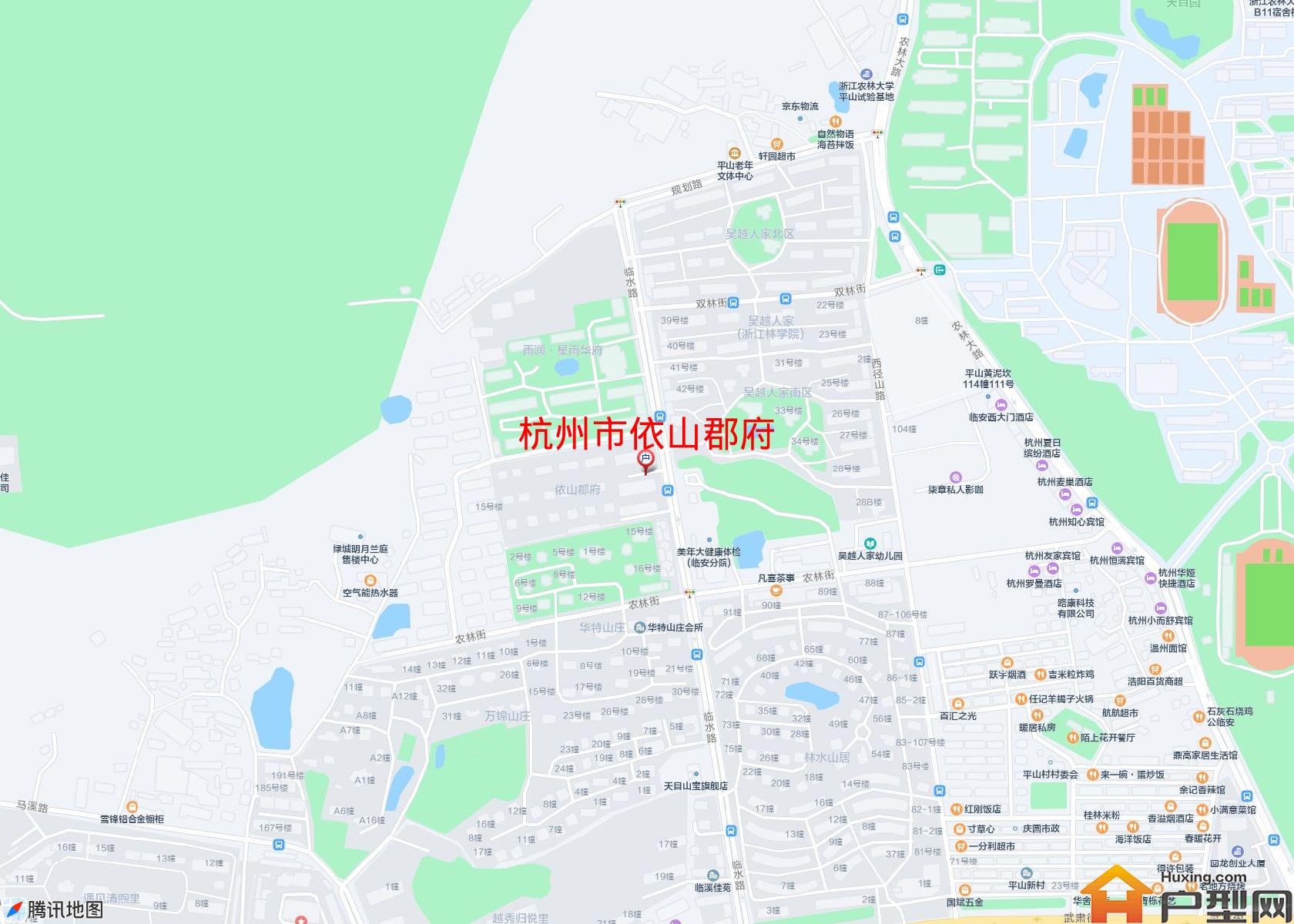 依山郡府小区 - 户型网