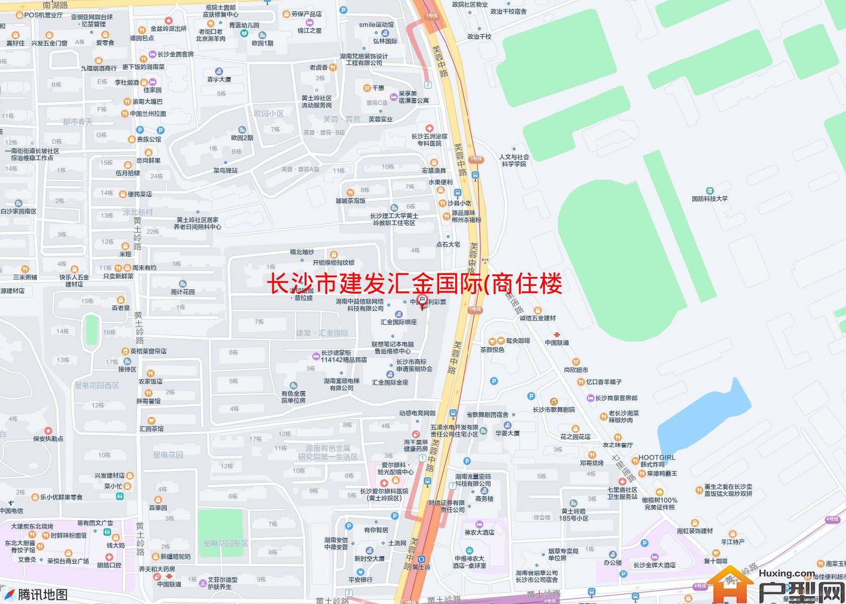 建发汇金国际(商住楼)小区 - 户型网