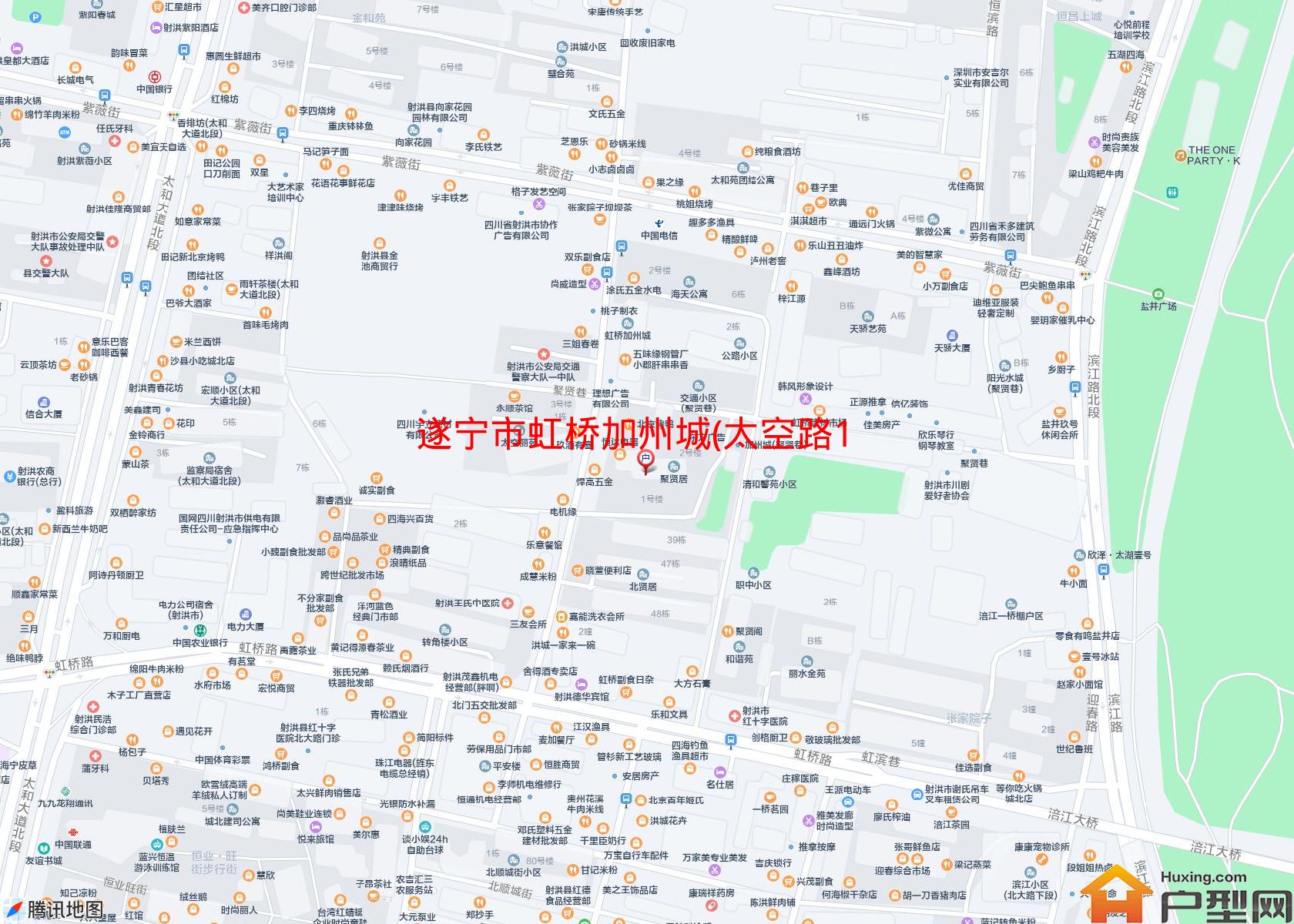 虹桥加州城(太空路123号)小区 - 户型网
