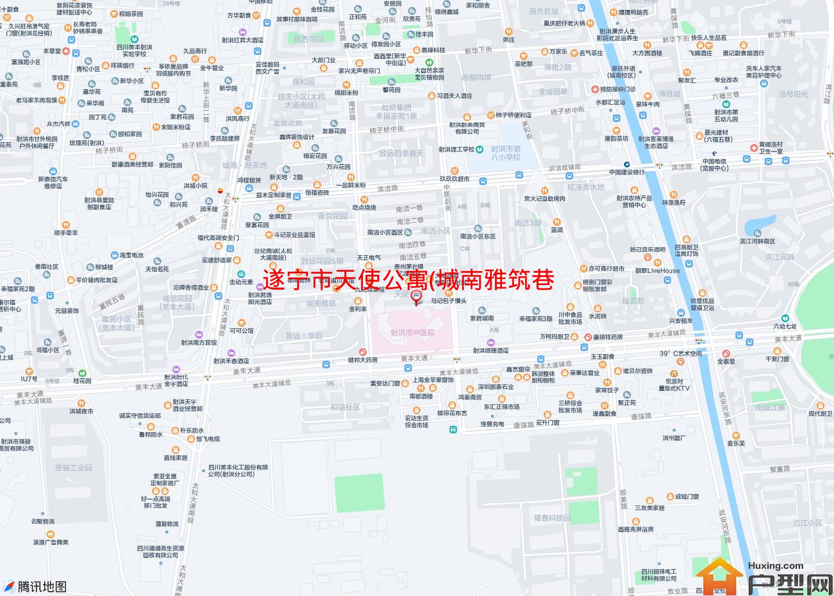 天使公寓(城南雅筑巷142号)小区 - 户型网