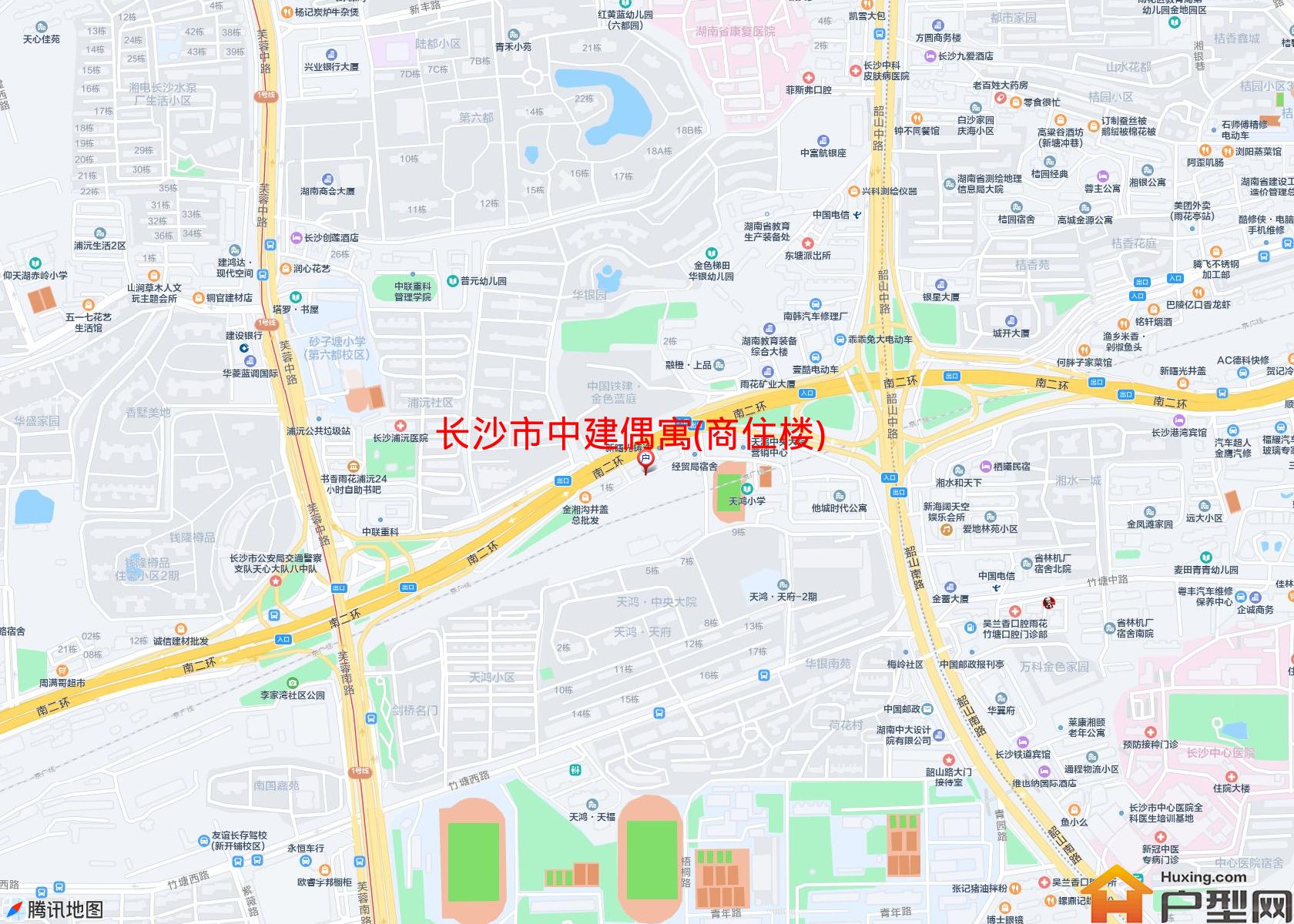 中建偶寓(商住楼)小区 - 户型网