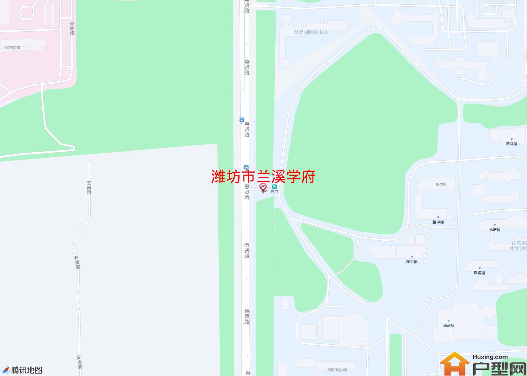 兰溪学府小区 - 户型网