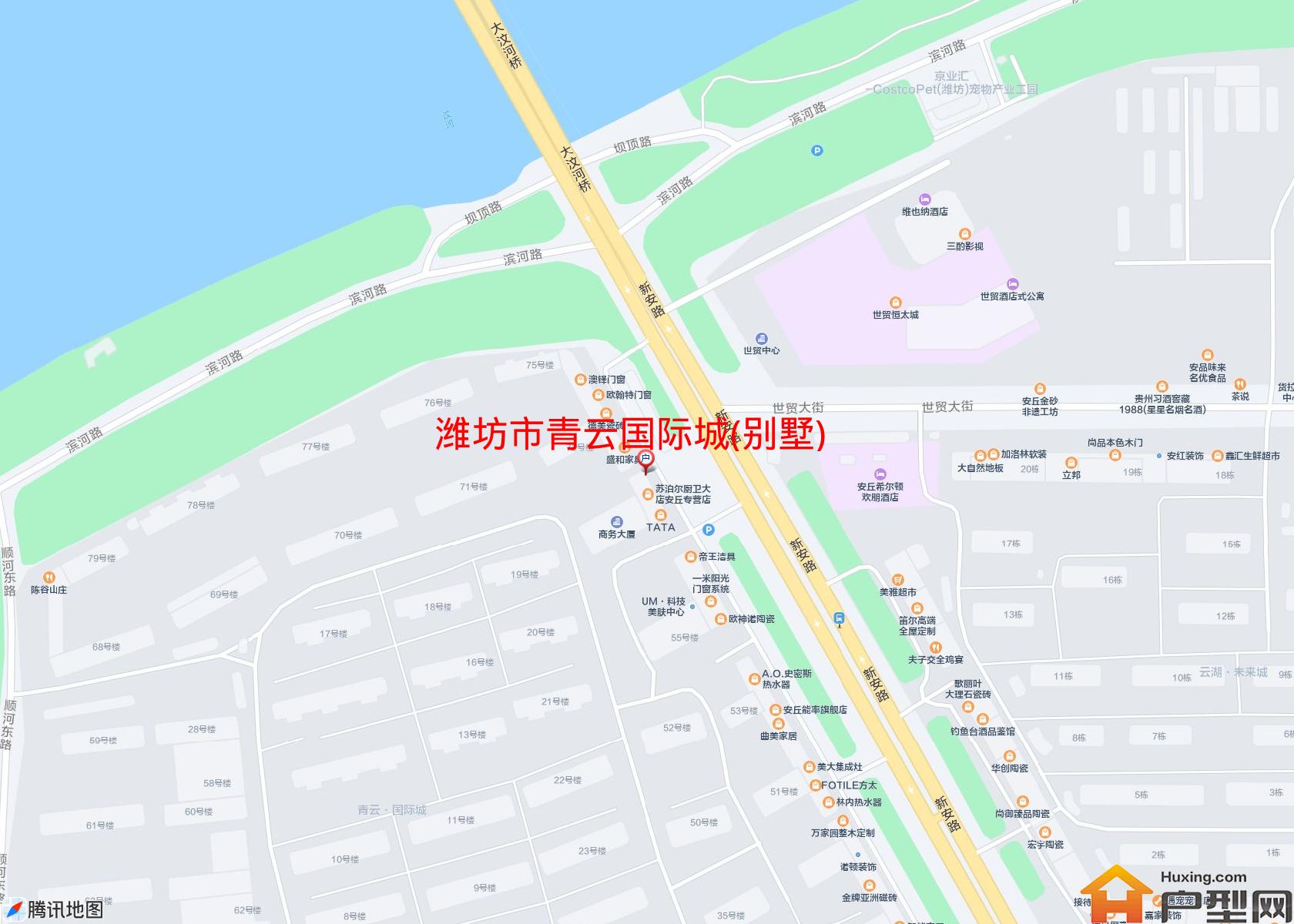 青云国际城(别墅)小区 - 户型网