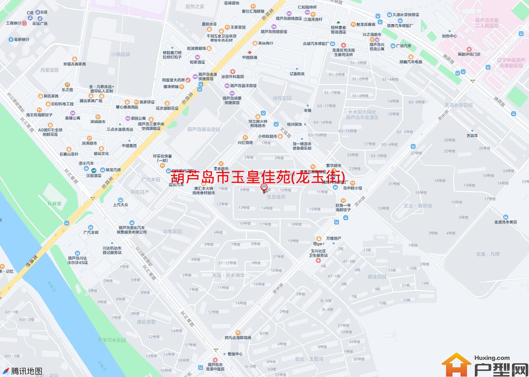 玉皇佳苑(龙玉街)小区 - 户型网