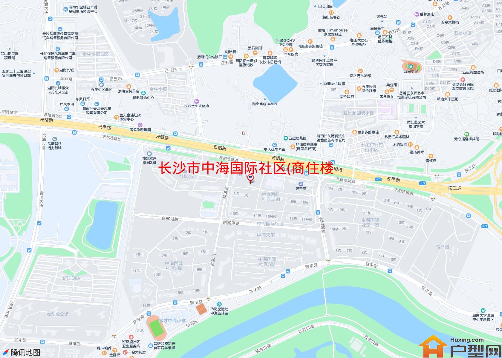 中海国际社区(商住楼)小区 - 户型网