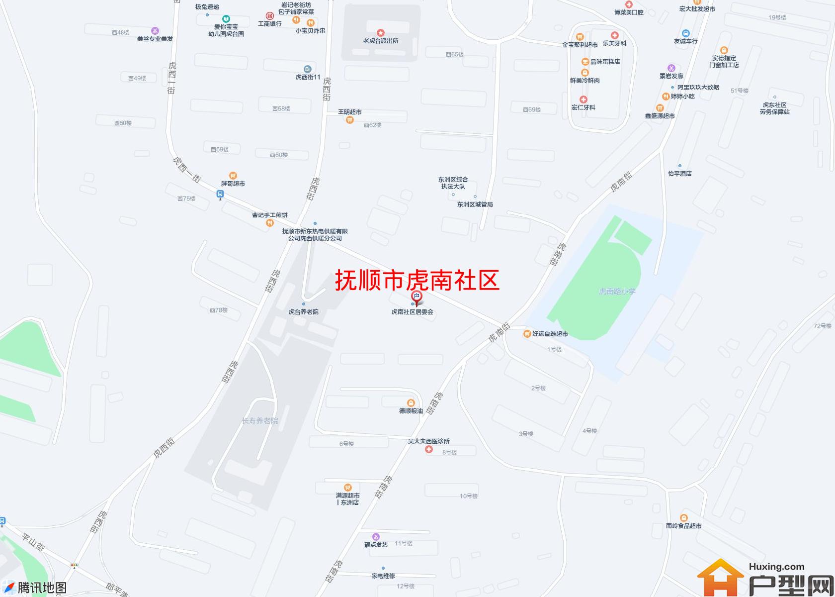 虎南社区小区 - 户型网