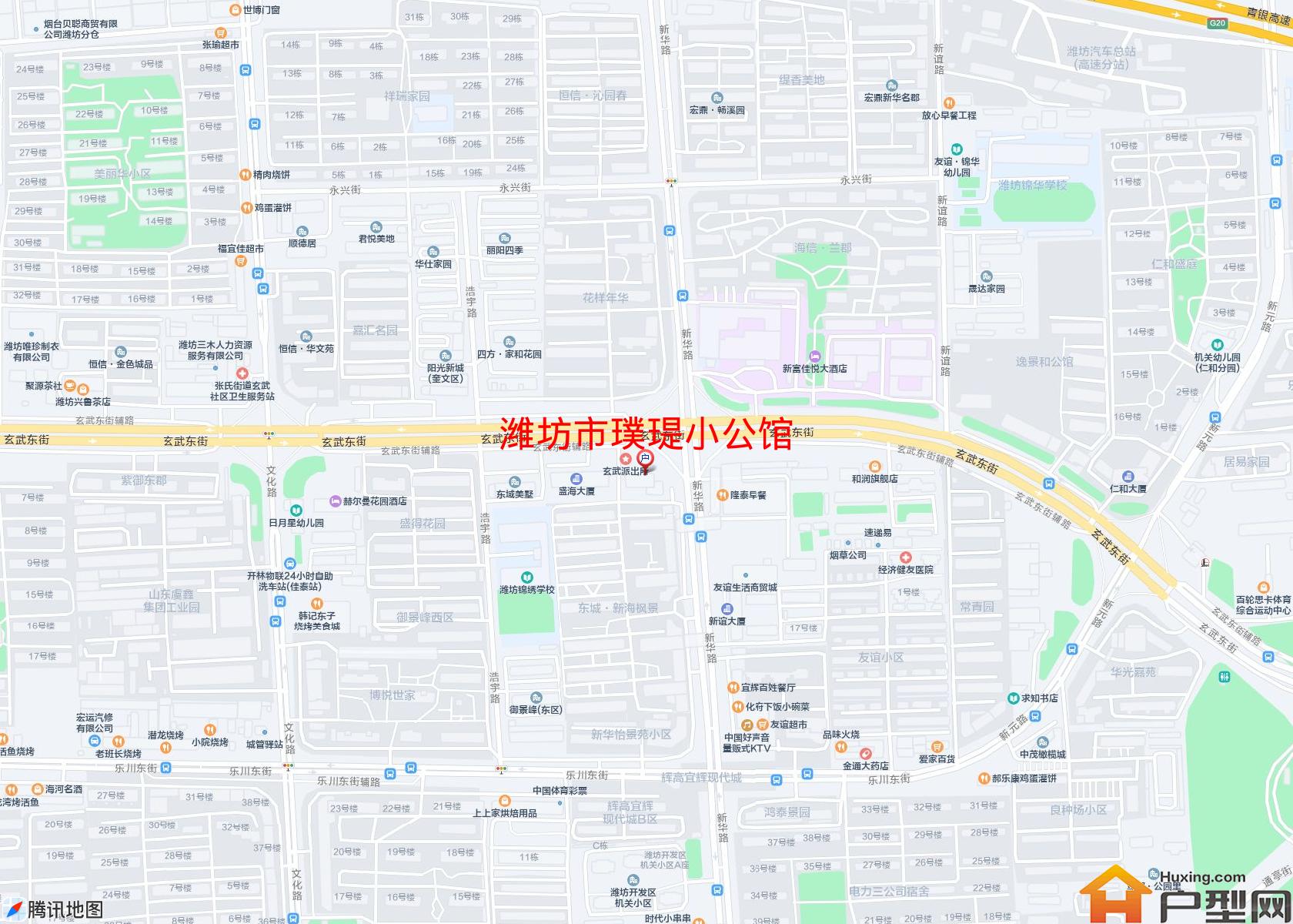 璞瑅小公馆小区 - 户型网