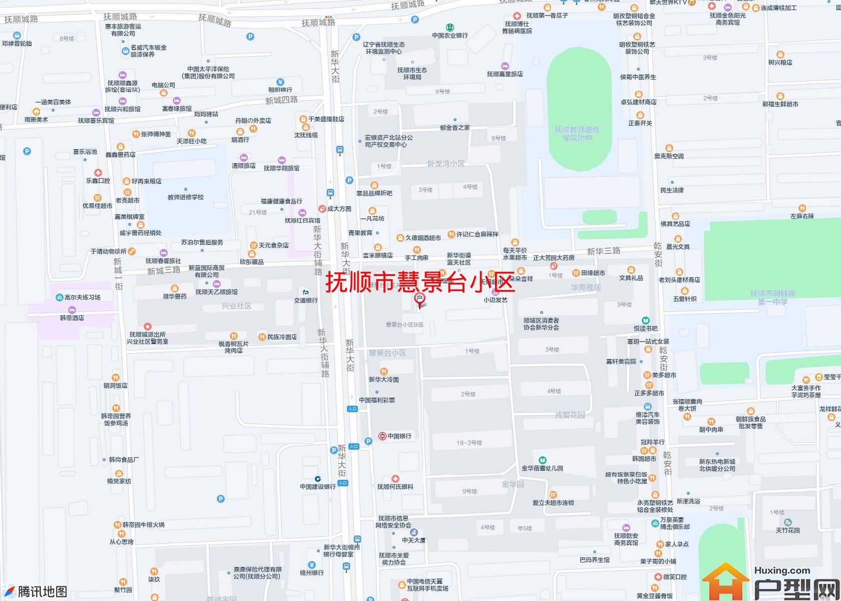 慧景台小区小区 - 户型网