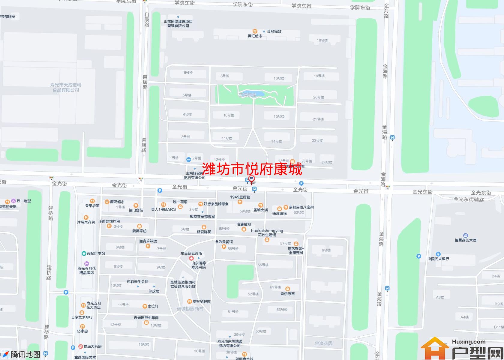 悦府康城小区 - 户型网