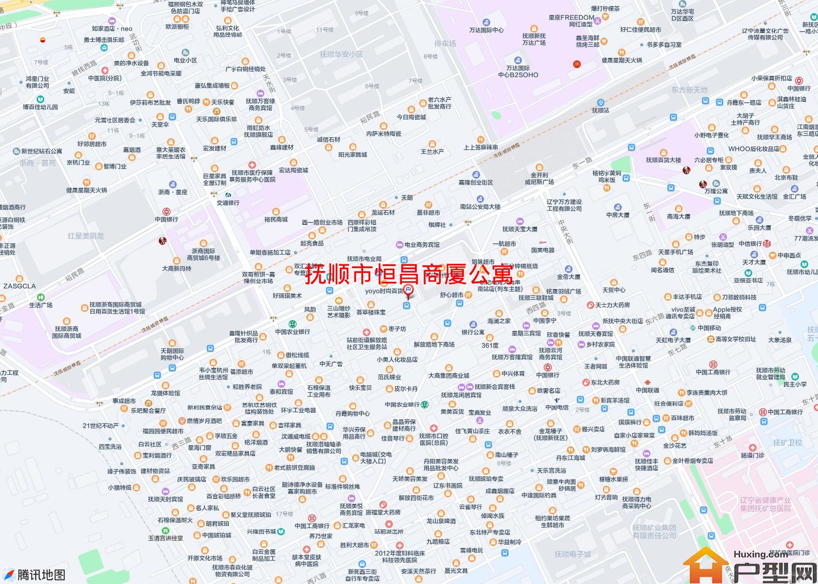 恒昌商厦公寓小区 - 户型网