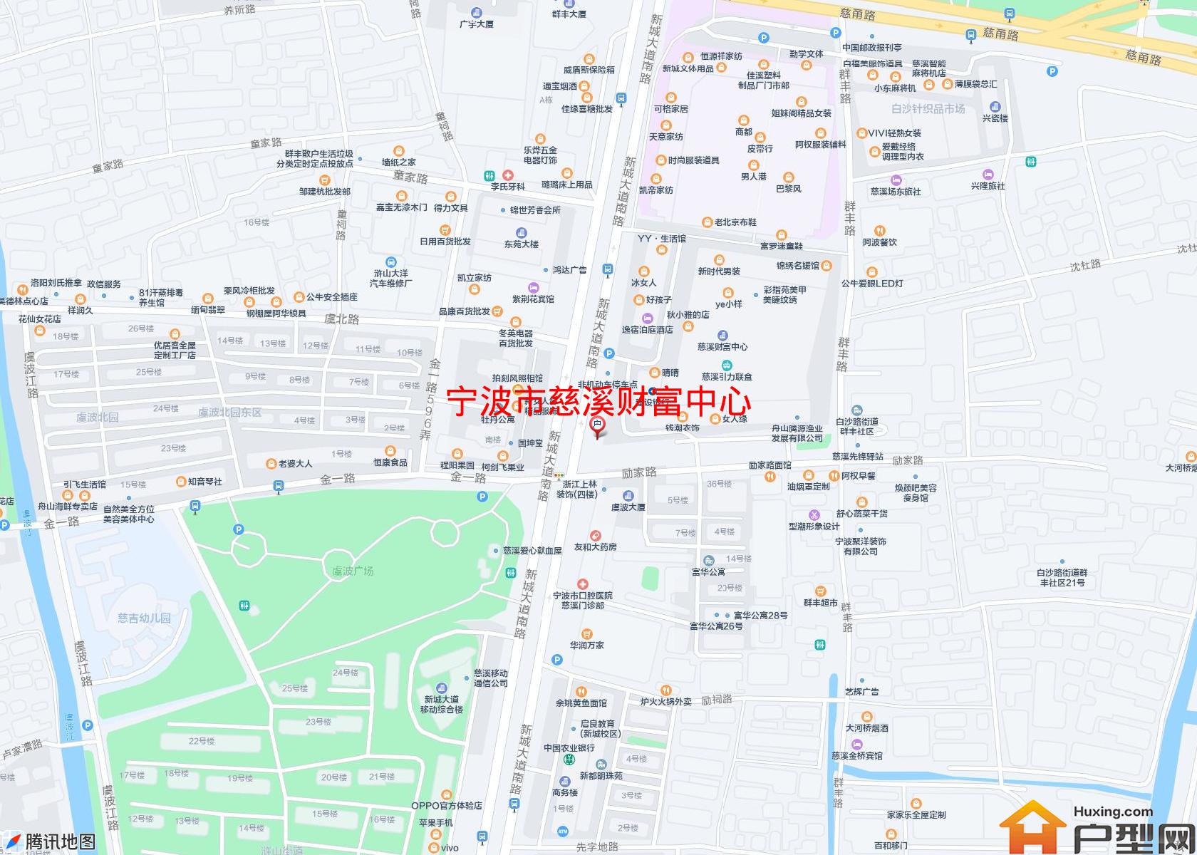 慈溪财富中心小区 - 户型网