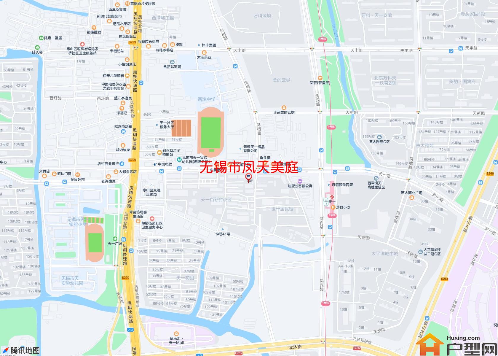 凤天美庭小区 - 户型网