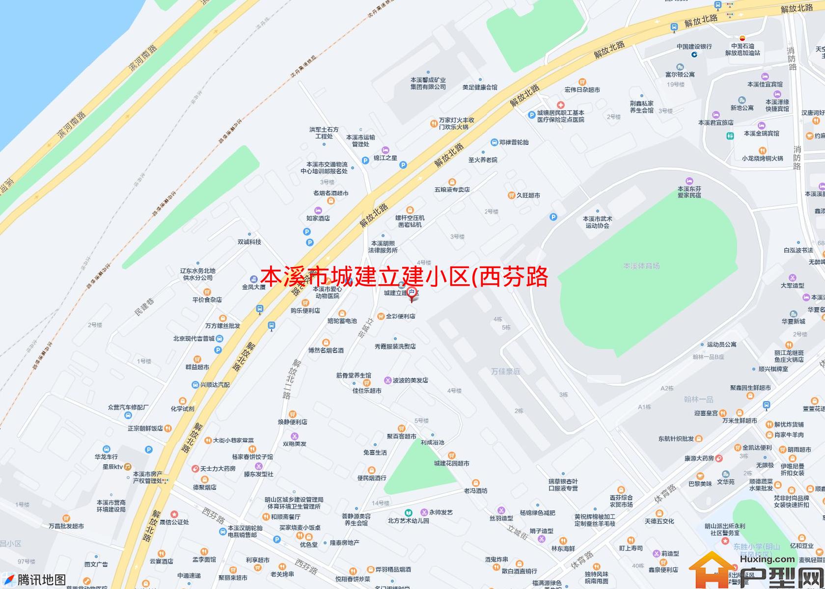 城建立建小区(西芬路7号5-21)小区 - 户型网