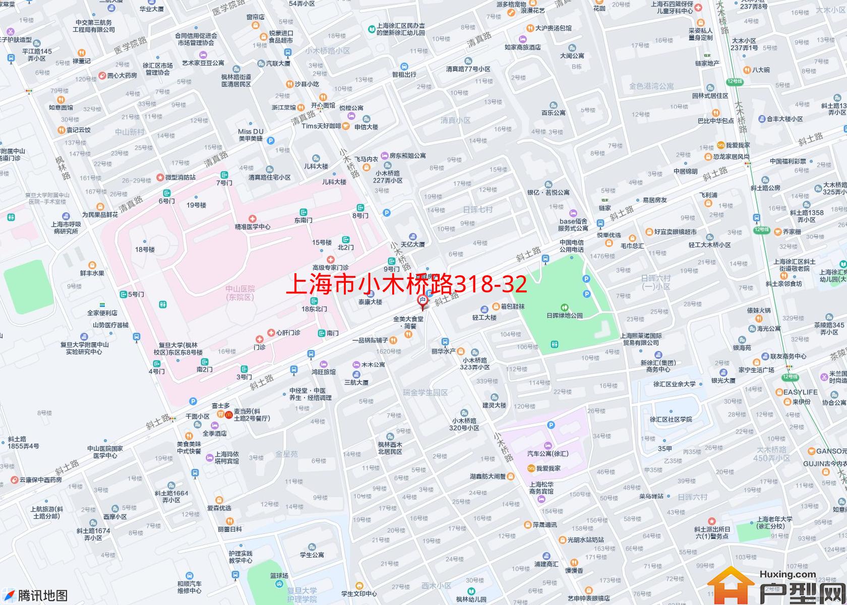 小木桥路318-320号(双)小区小区 - 户型网