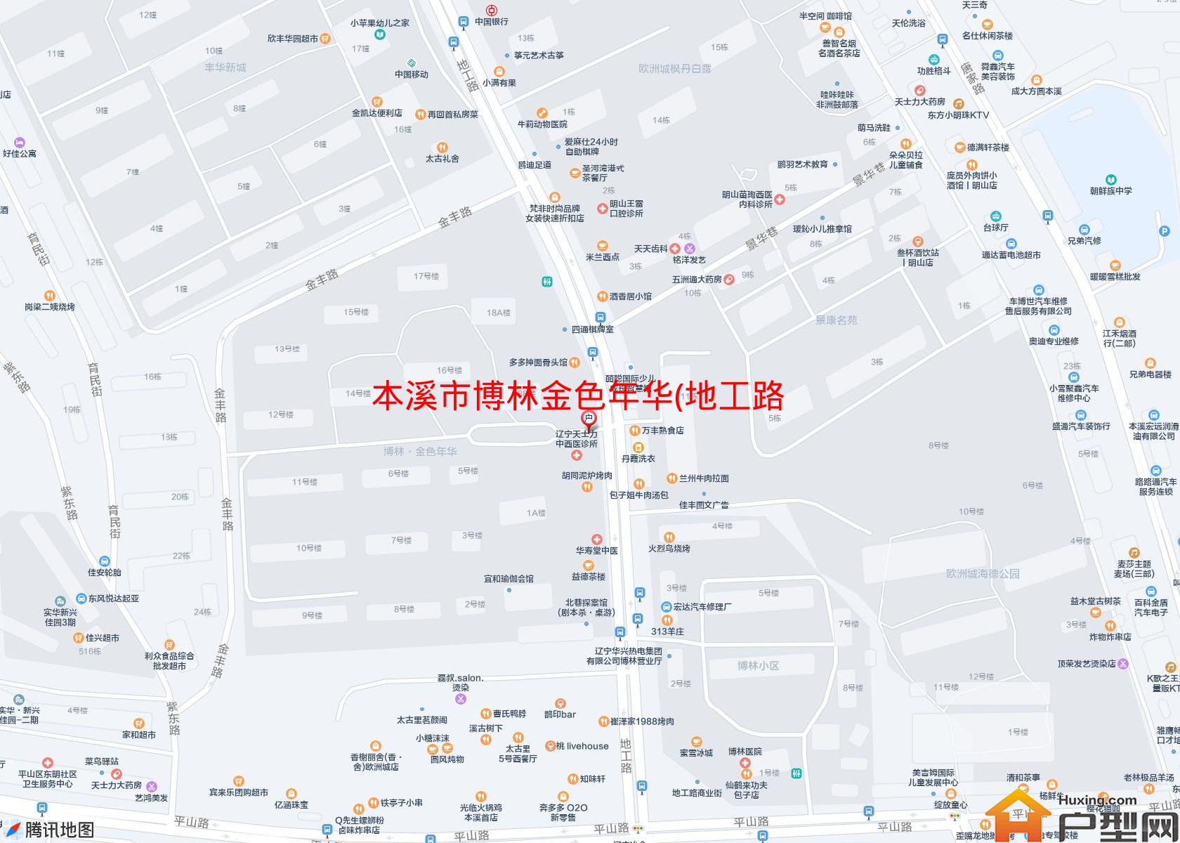 博林金色年华(地工路7-5)小区 - 户型网