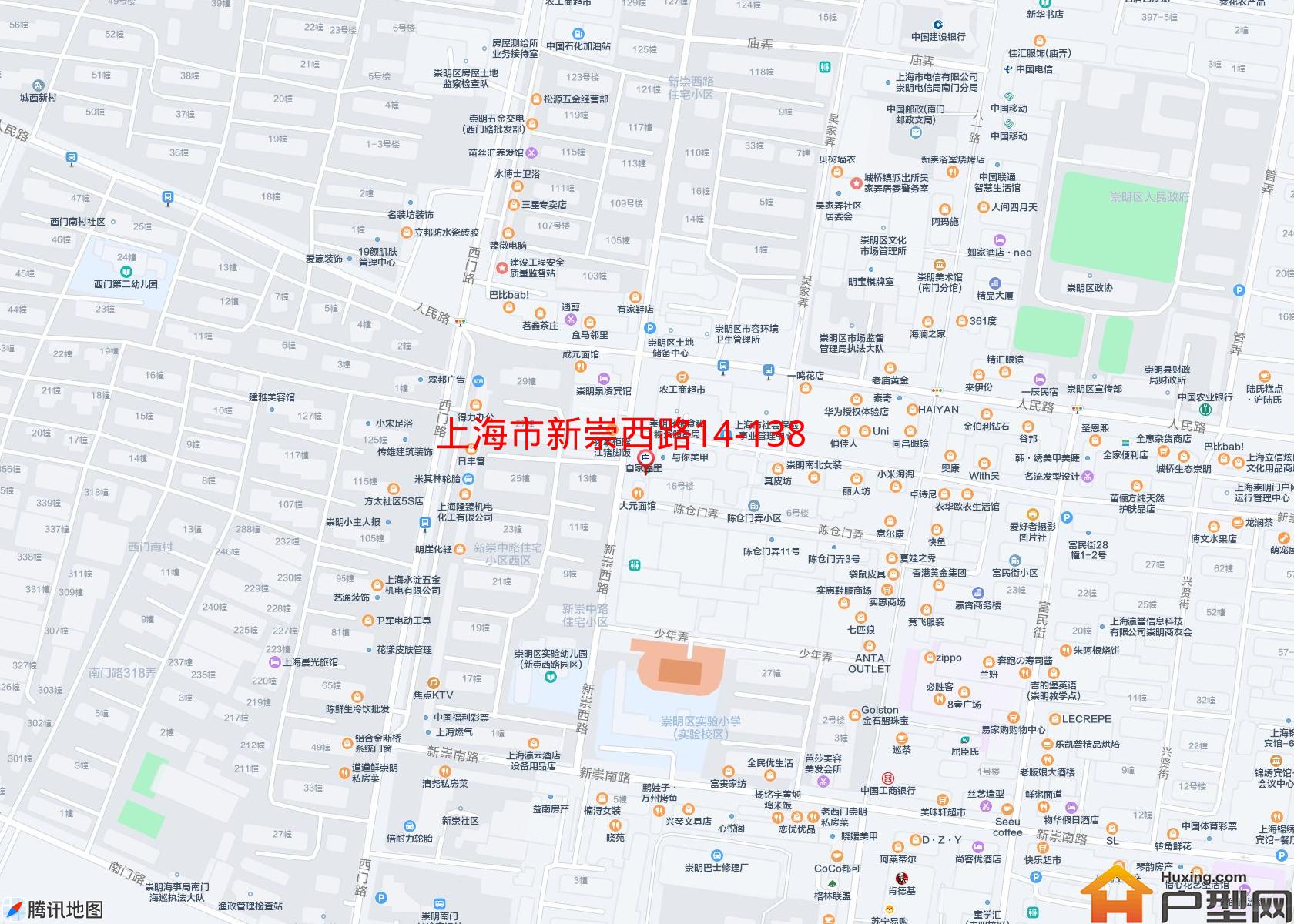 新崇西路14-138号小区小区 - 户型网
