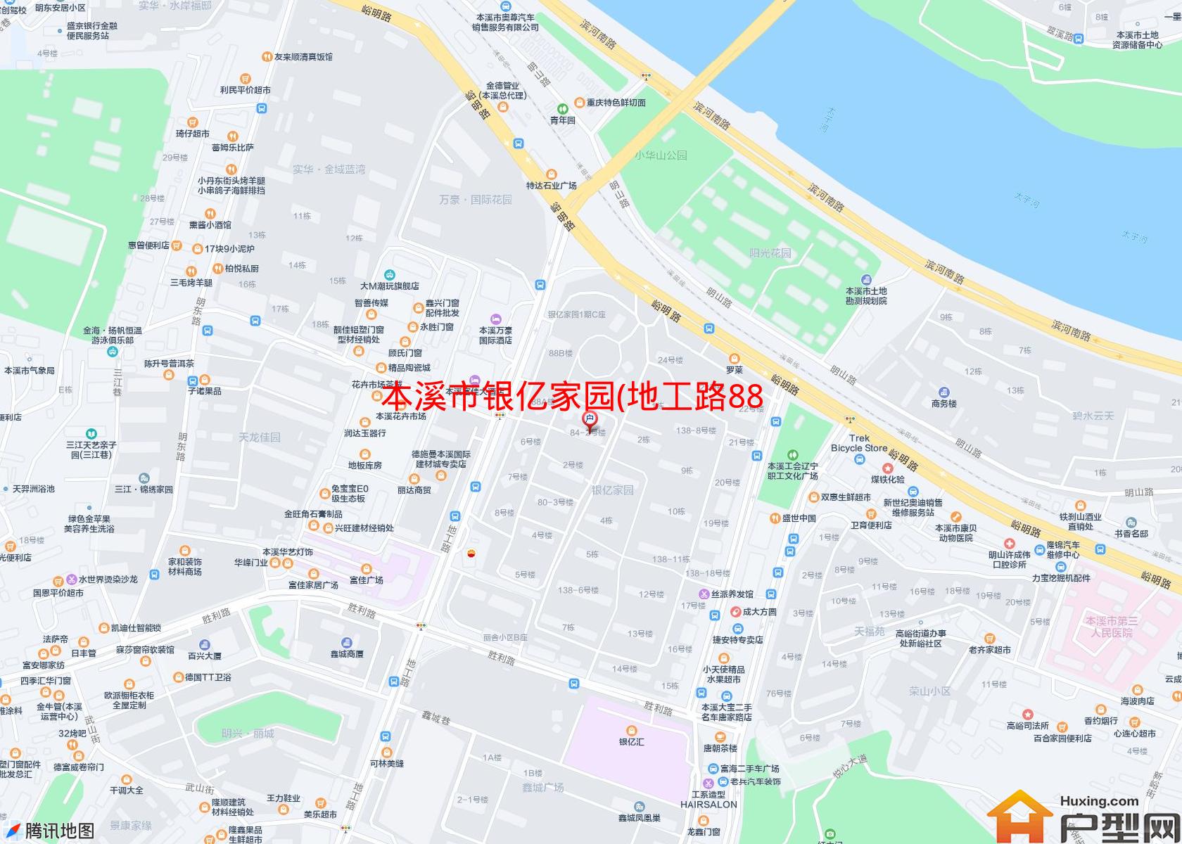 银亿家园(地工路88号)小区 - 户型网