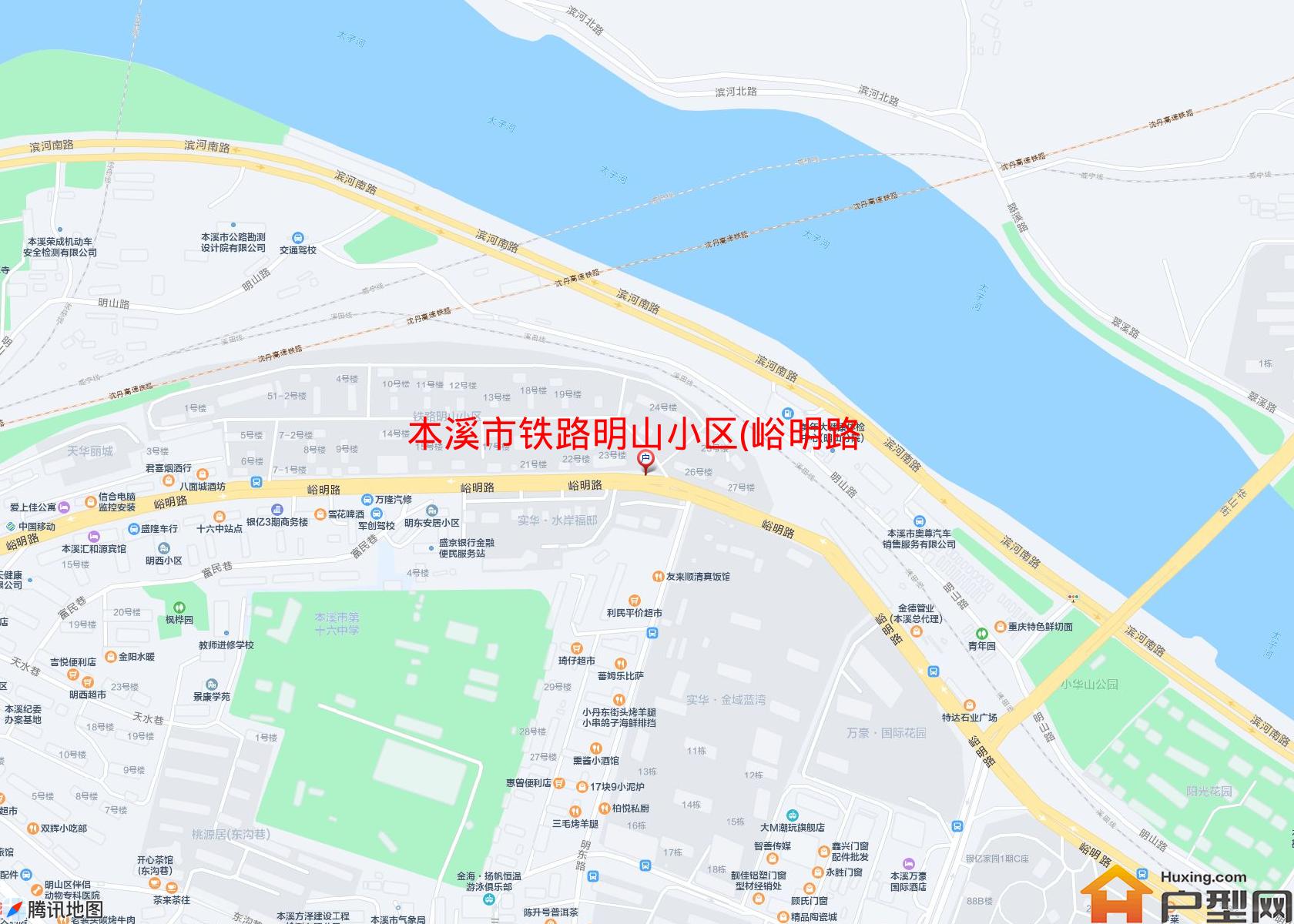 铁路明山小区(峪明路49号)小区 - 户型网