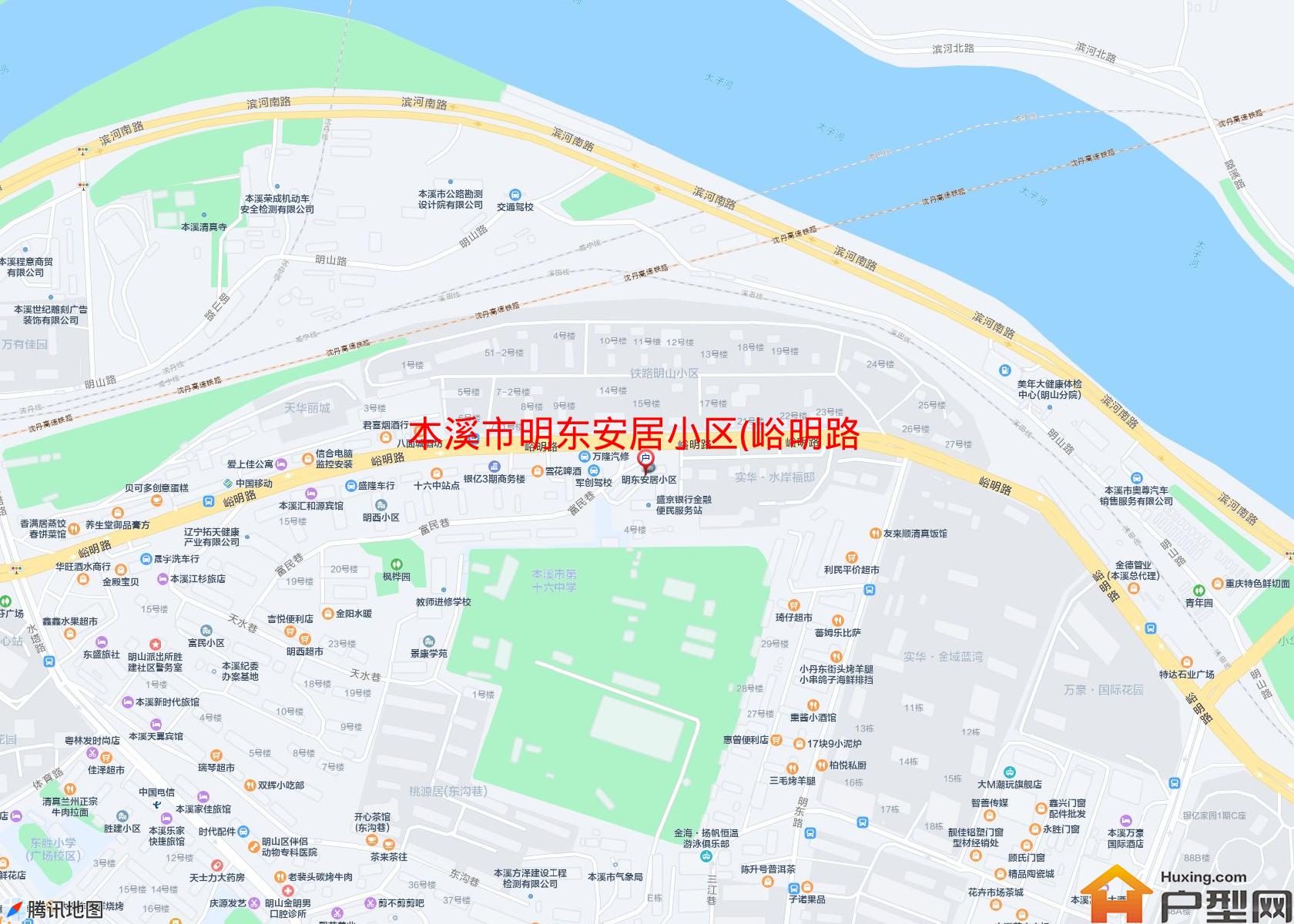 明东安居小区(峪明路32号)小区 - 户型网