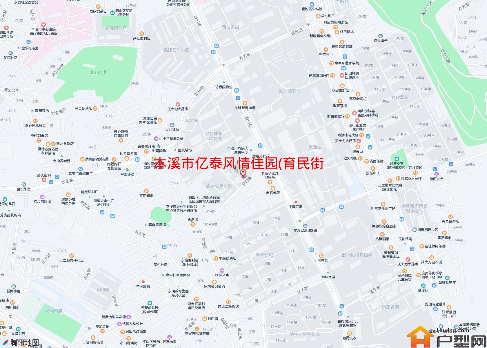 亿泰风情佳园(育民街)小区 - 户型网