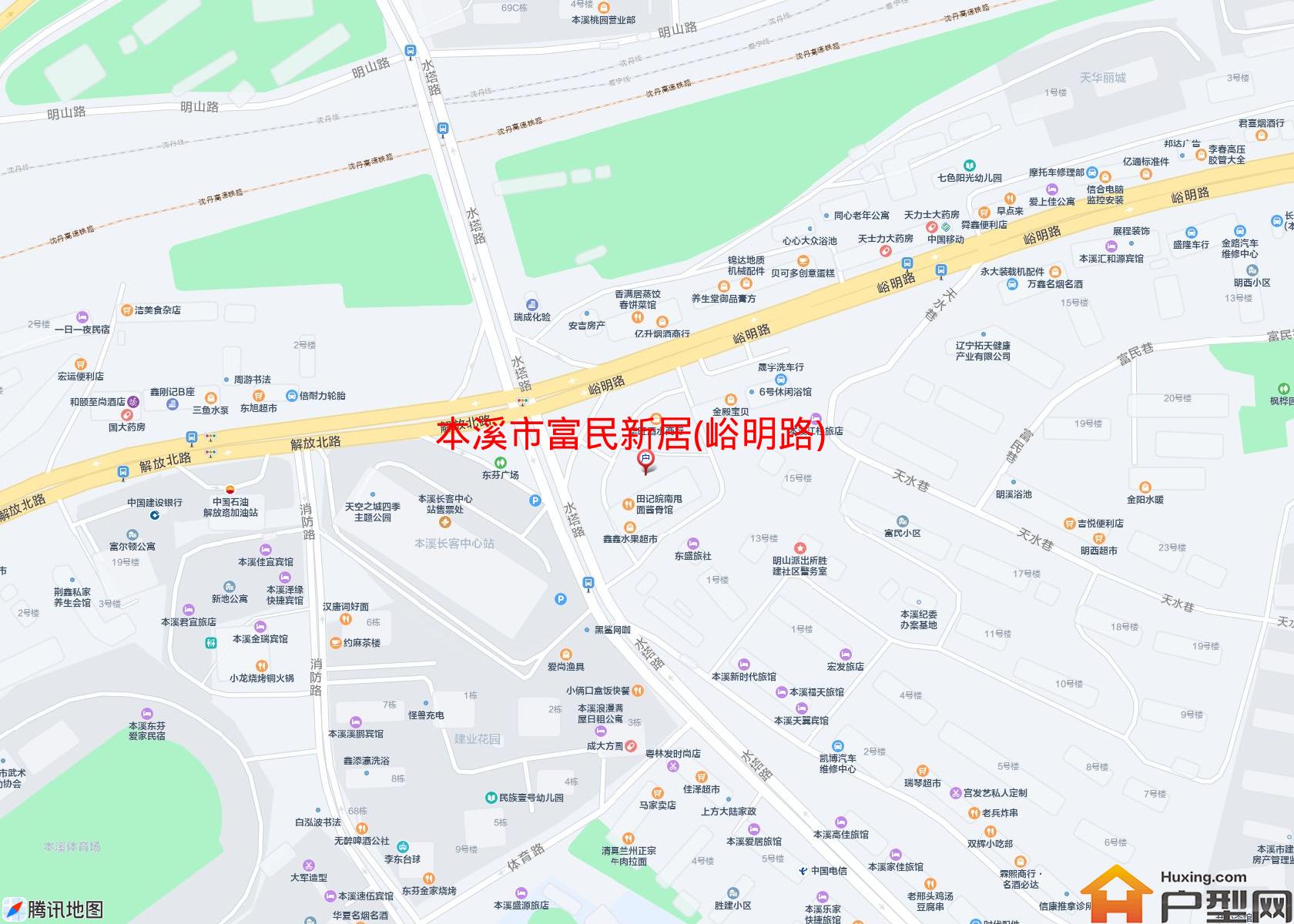 富民新居(峪明路)小区 - 户型网