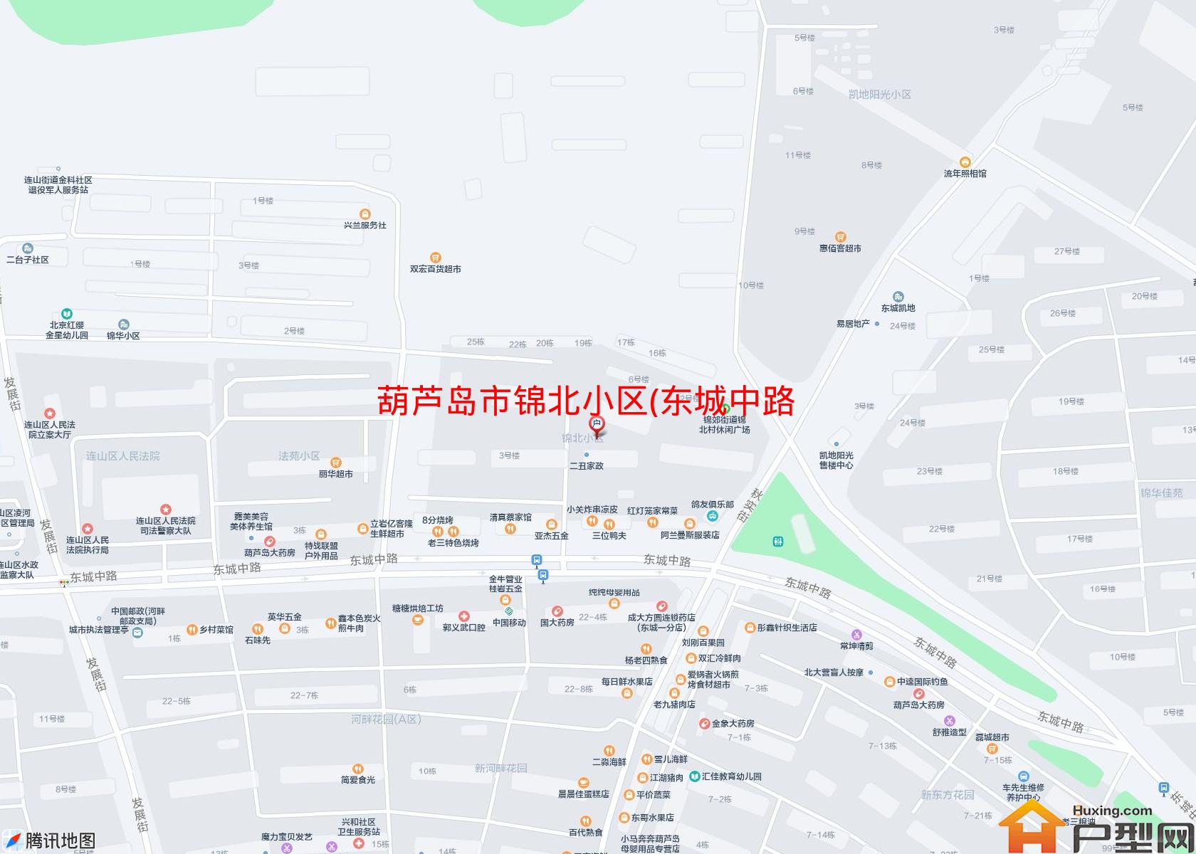 锦北小区(东城中路)小区 - 户型网