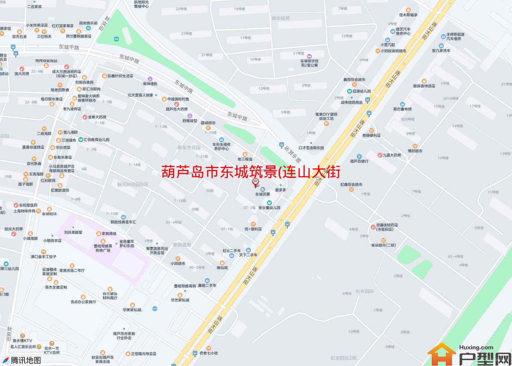 东城筑景(连山大街99号)小区 - 户型网
