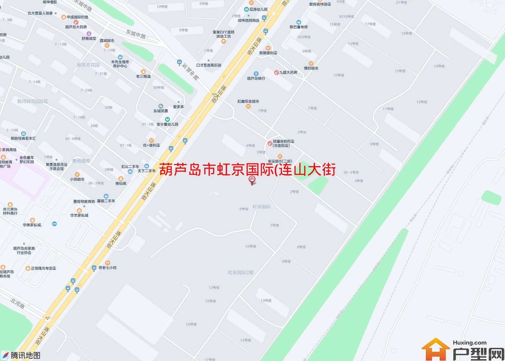 虹京国际(连山大街92号)小区 - 户型网