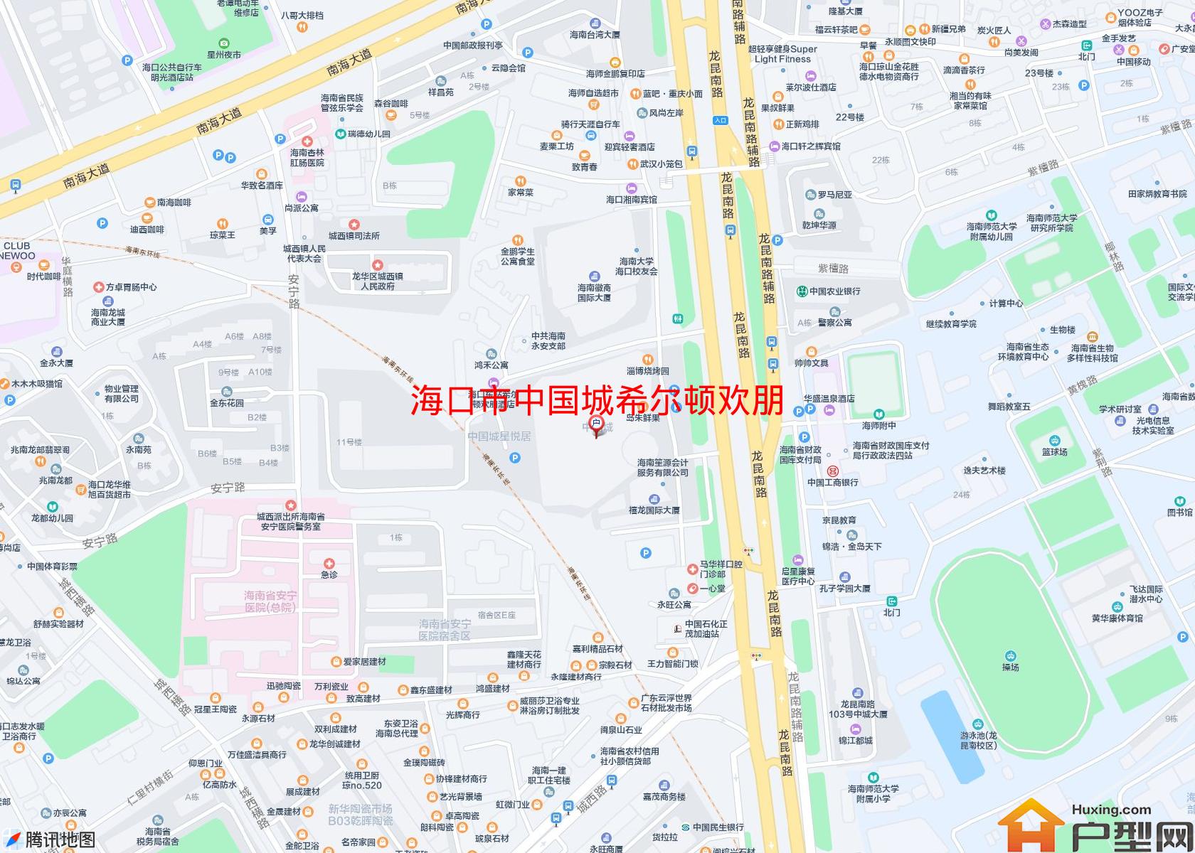 中国城希尔顿欢朋小区 - 户型网