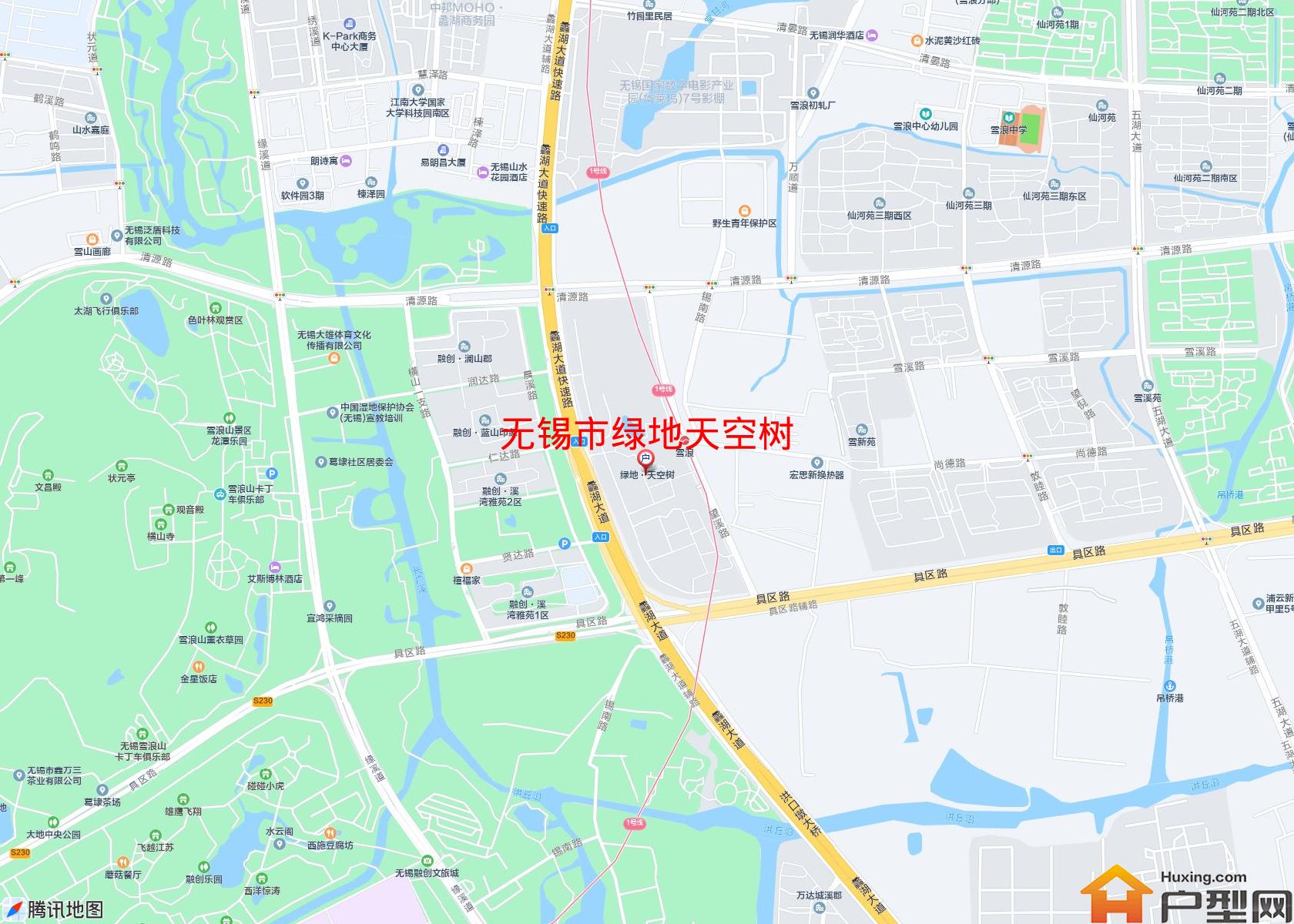 绿地天空树小区 - 户型网