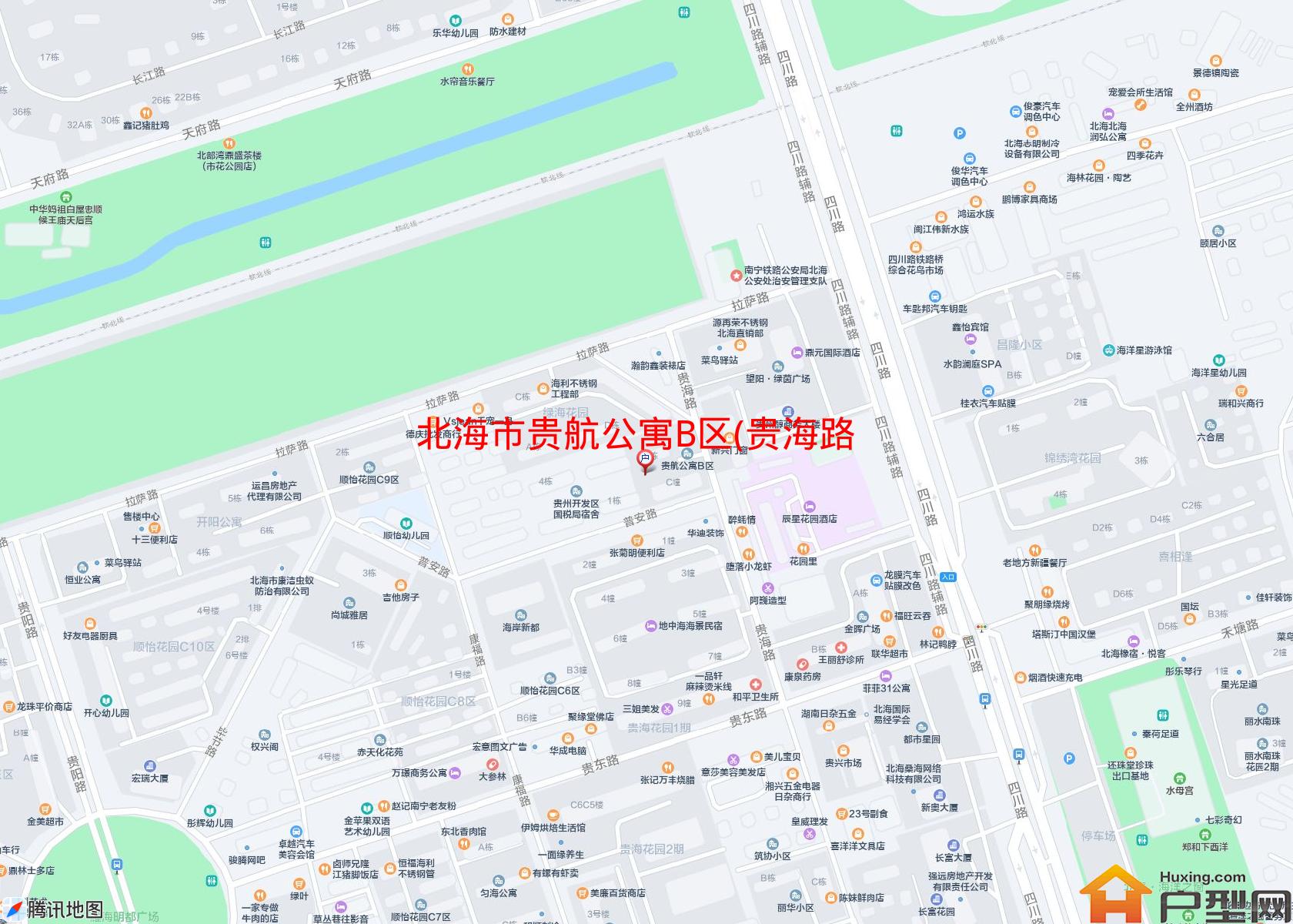 贵航公寓B区(贵海路)小区 - 户型网