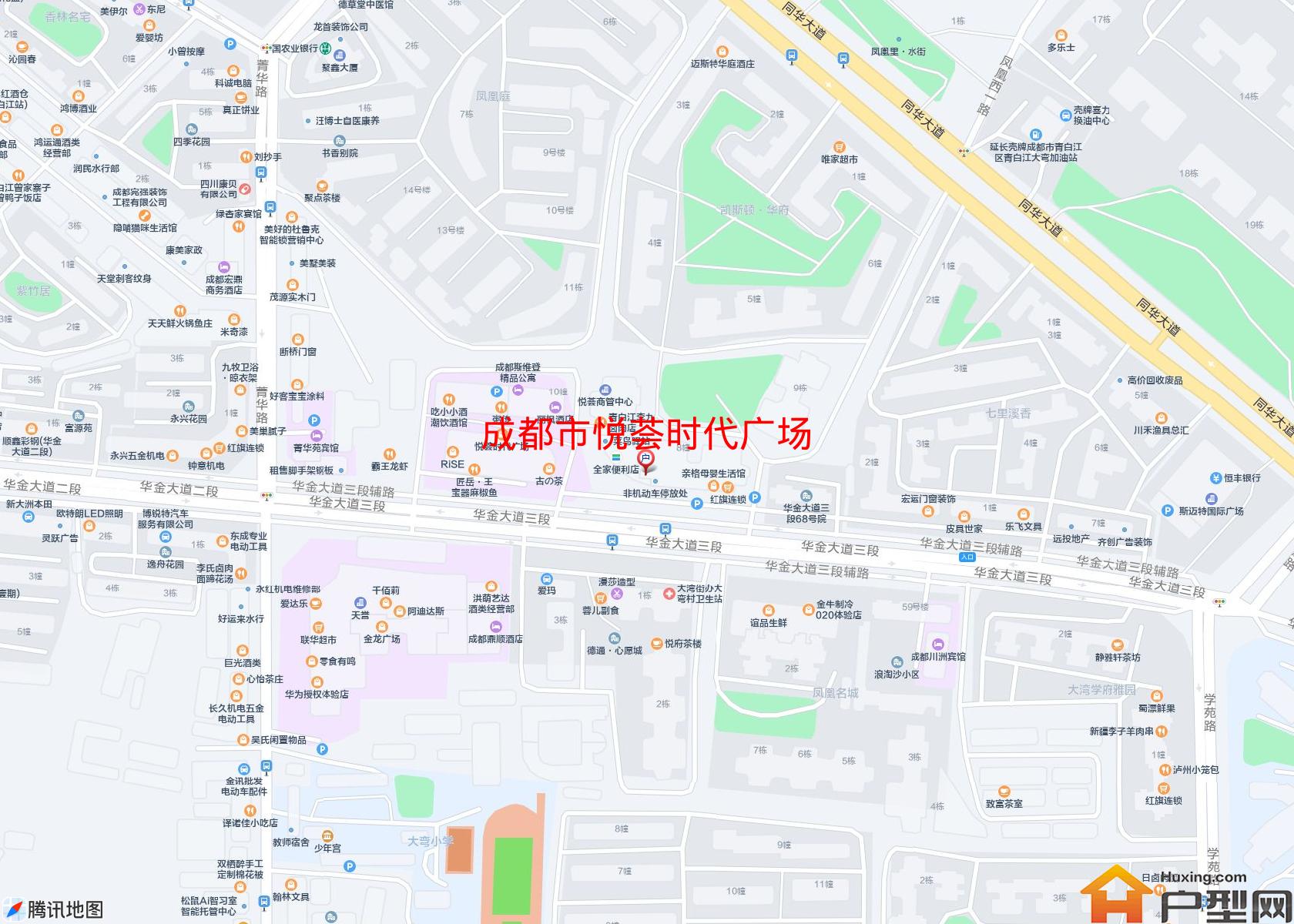 悦荟时代广场小区 - 户型网