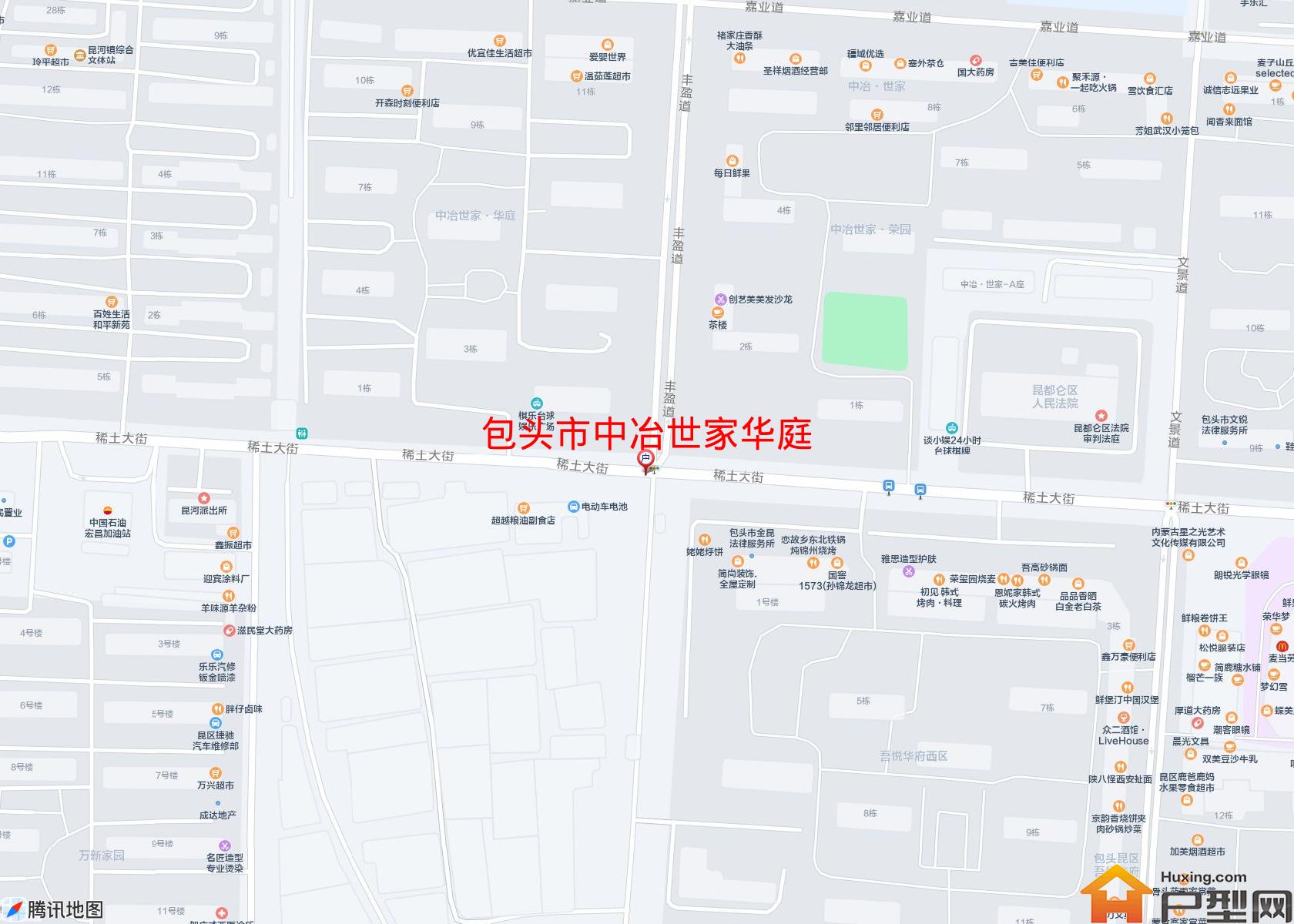 中冶世家华庭小区 - 户型网