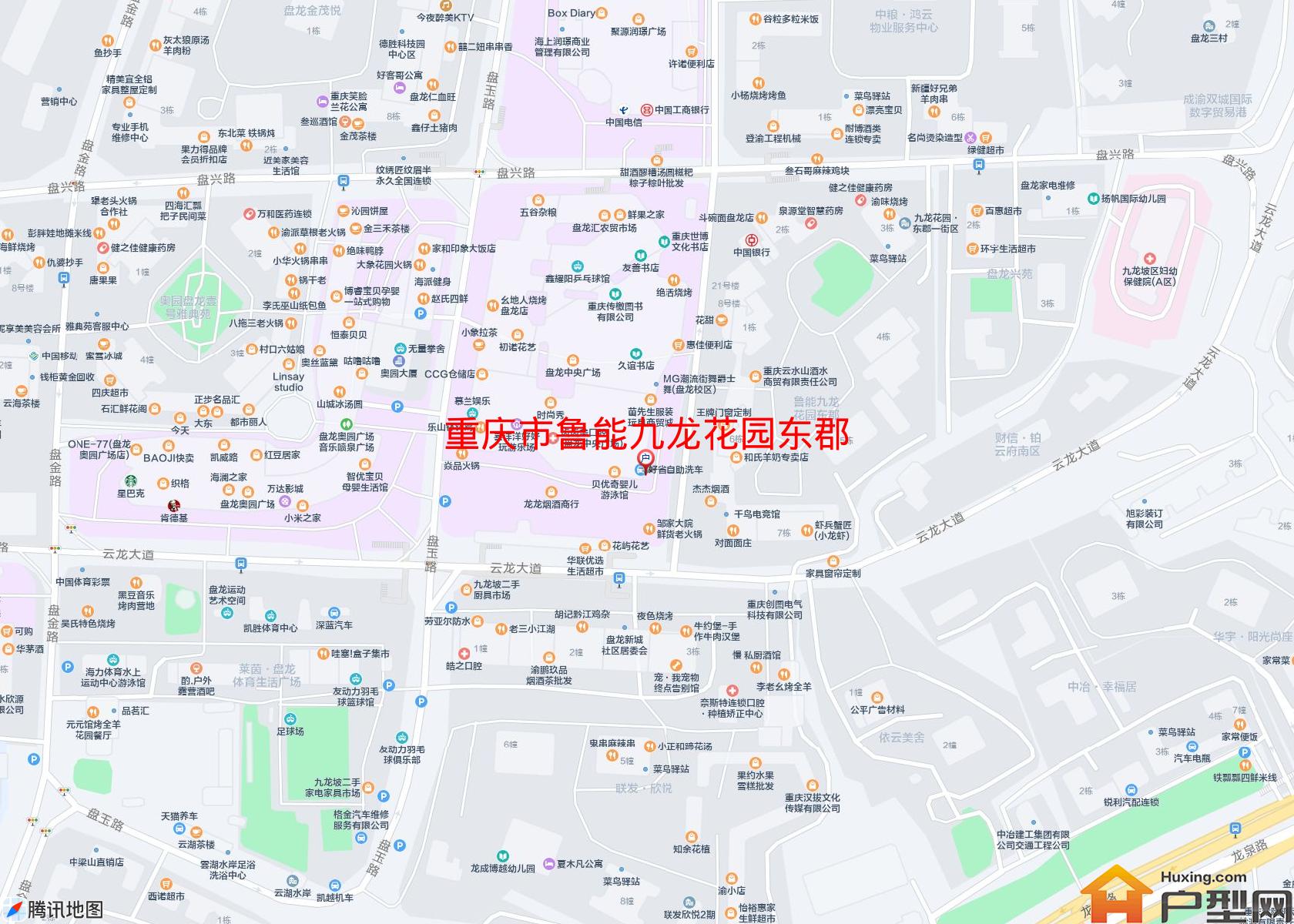 鲁能九龙花园东郡小区 - 户型网