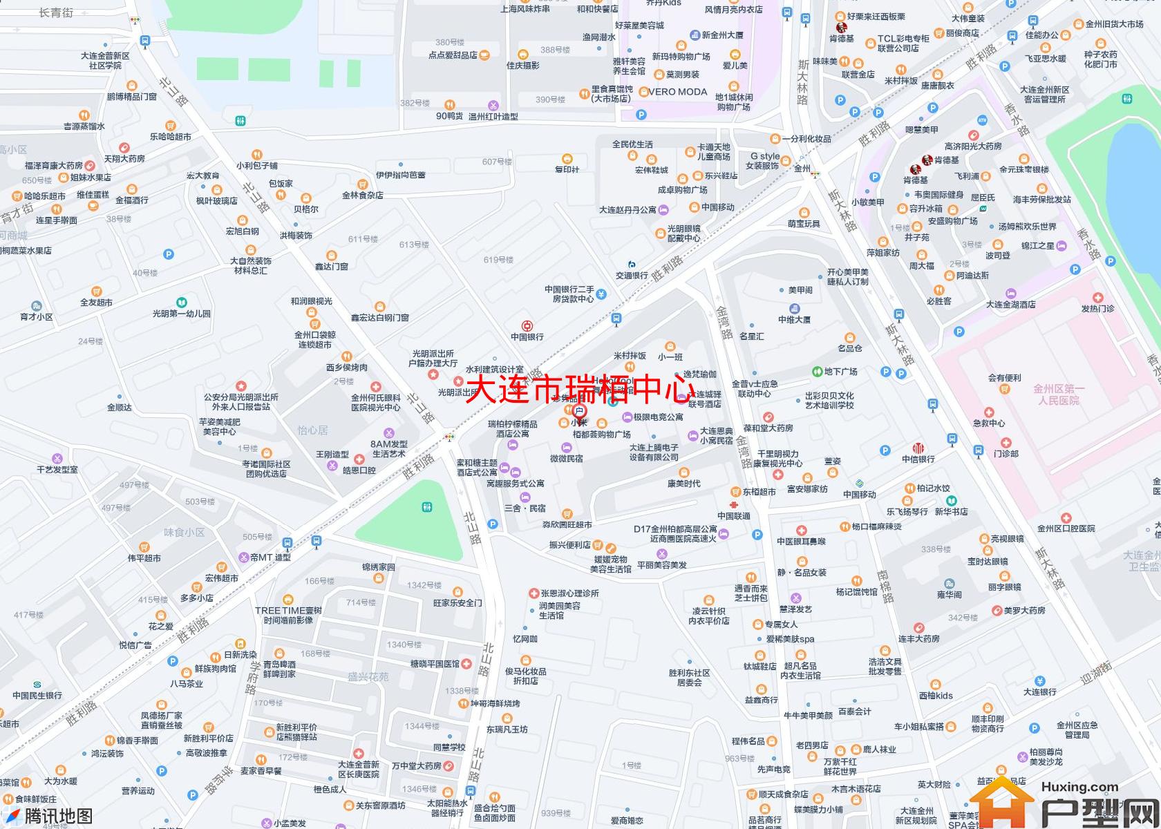 瑞栢中心小区 - 户型网