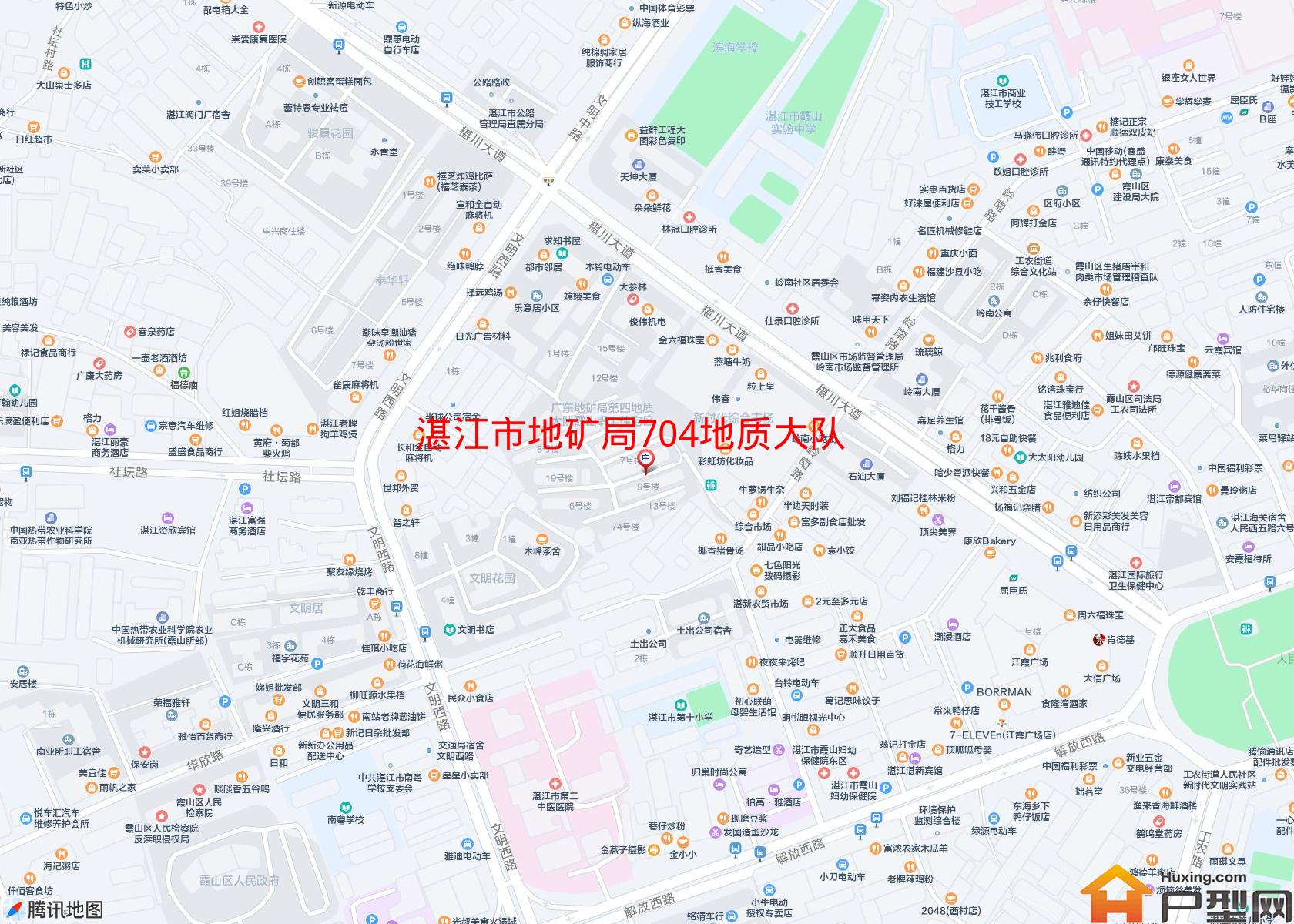 地矿局704地质大队职工住宅生活区小区 - 户型网