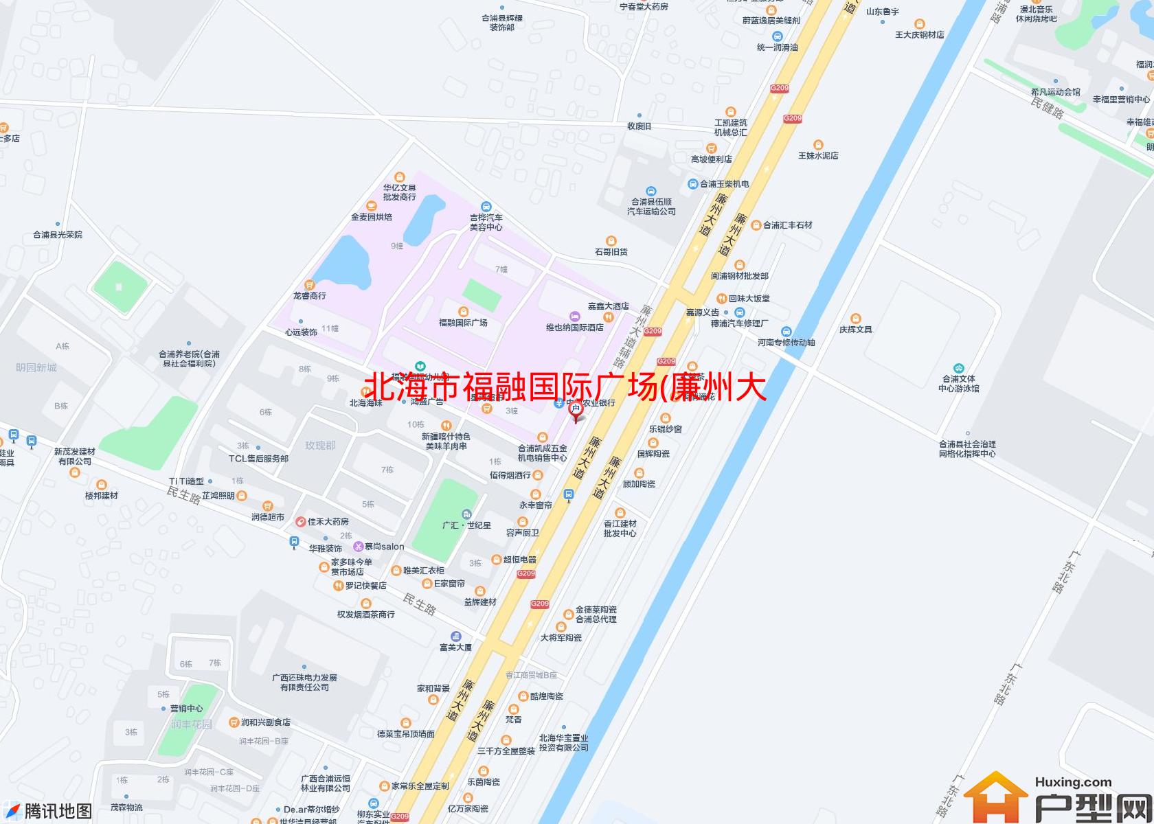 福融国际广场(廉州大道)小区 - 户型网