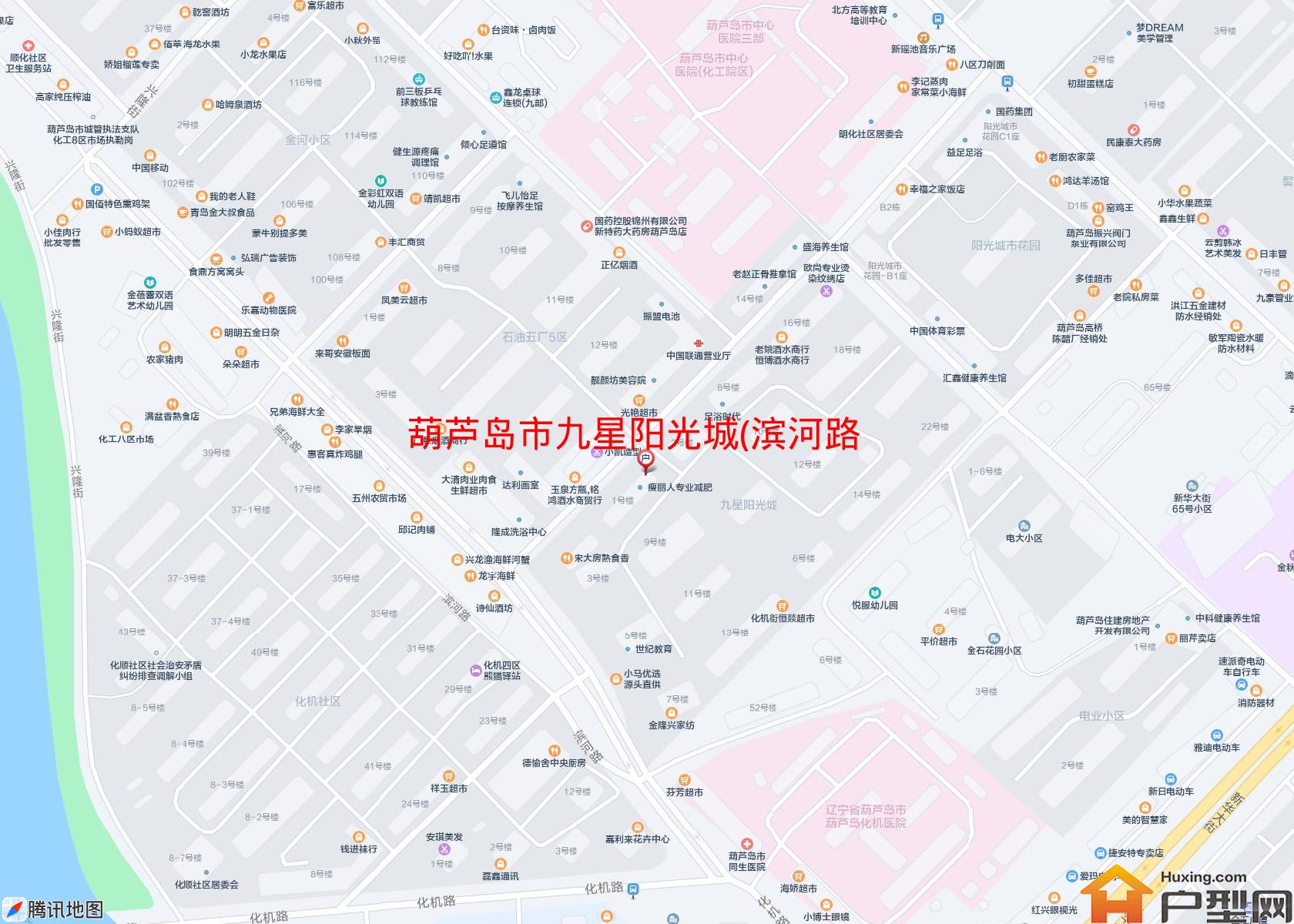 九星阳光城(滨河路74号)小区 - 户型网