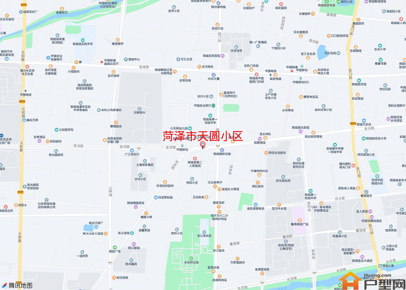 天圆小区小区 - 户型网
