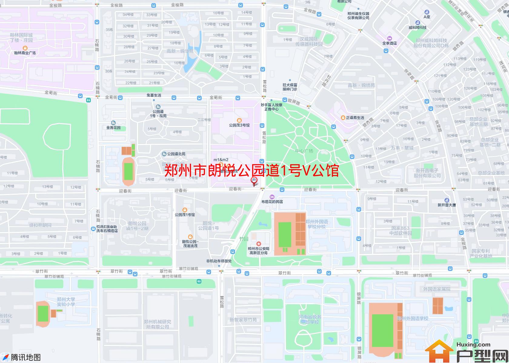 朗悦公园道1号V公馆小区 - 户型网