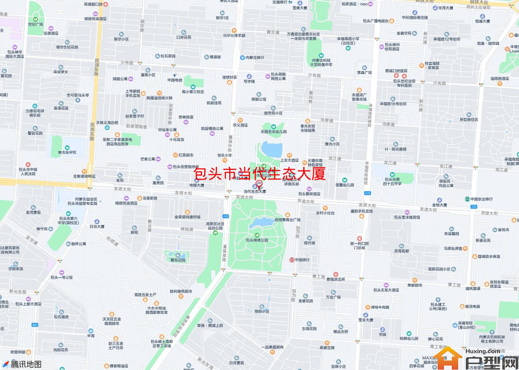 当代生态大厦小区 - 户型网